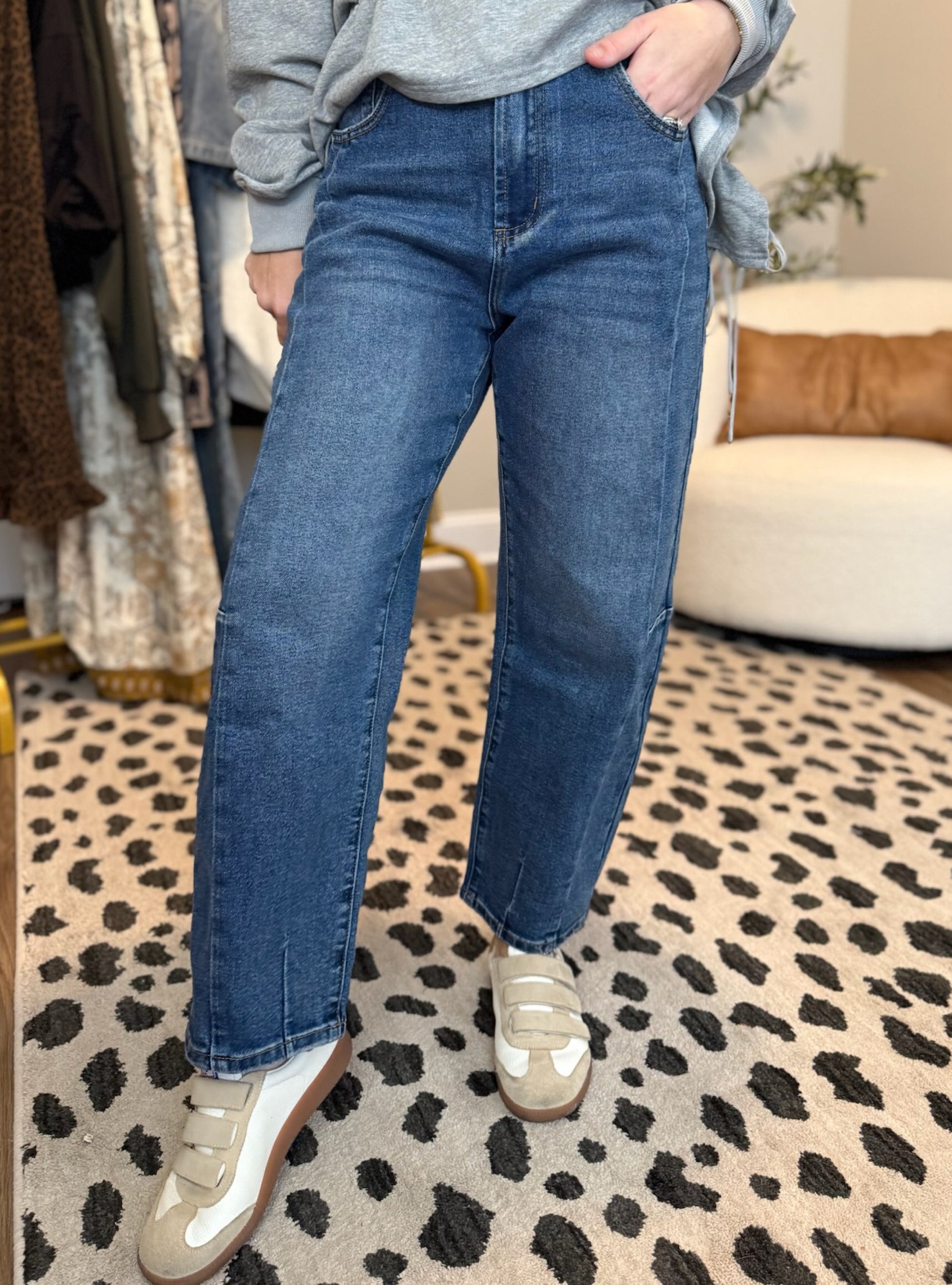 Rolling Into Cozy Season Ankle Jeans