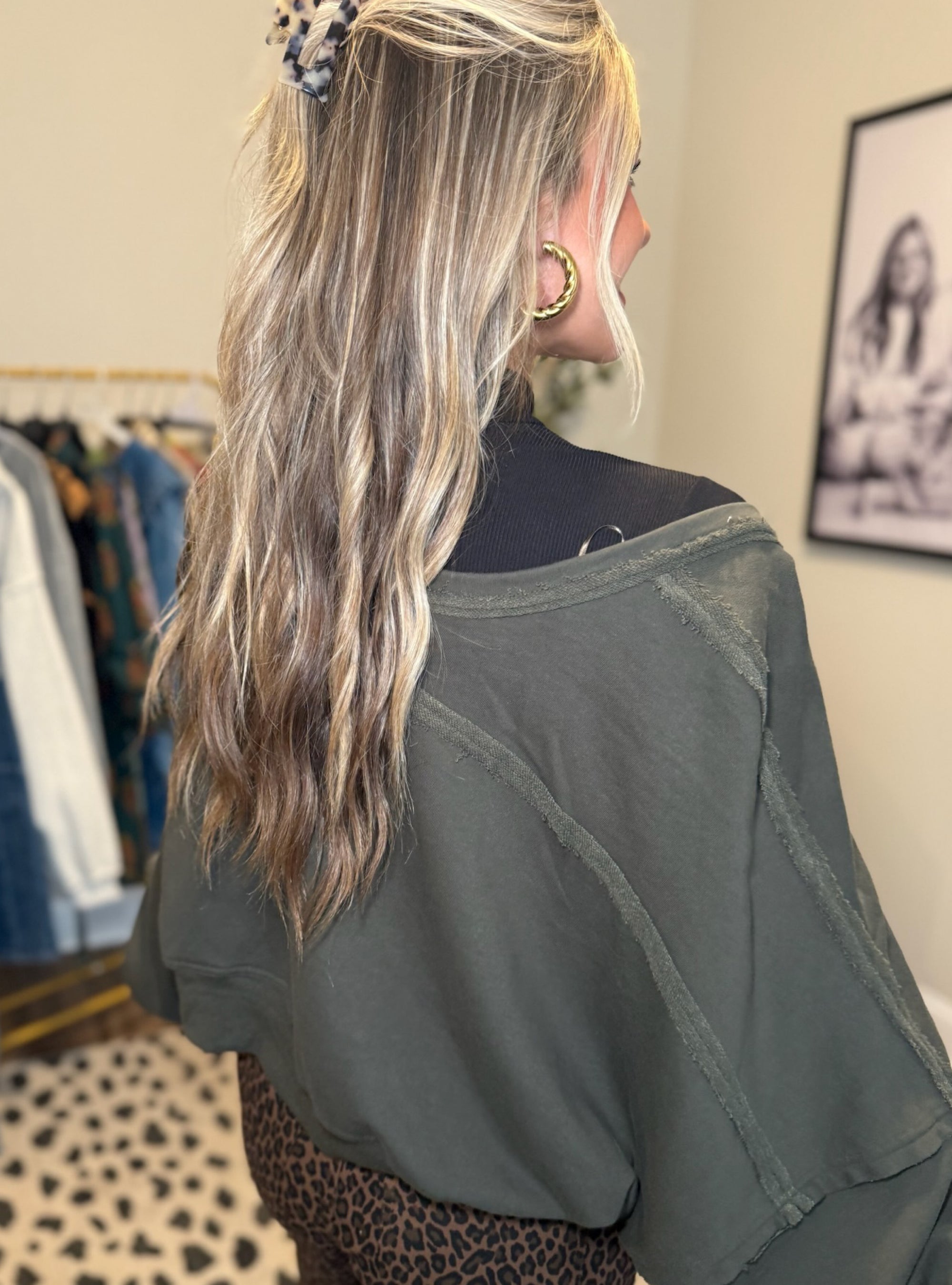 Olive A Good Cozy Moment Cardigan