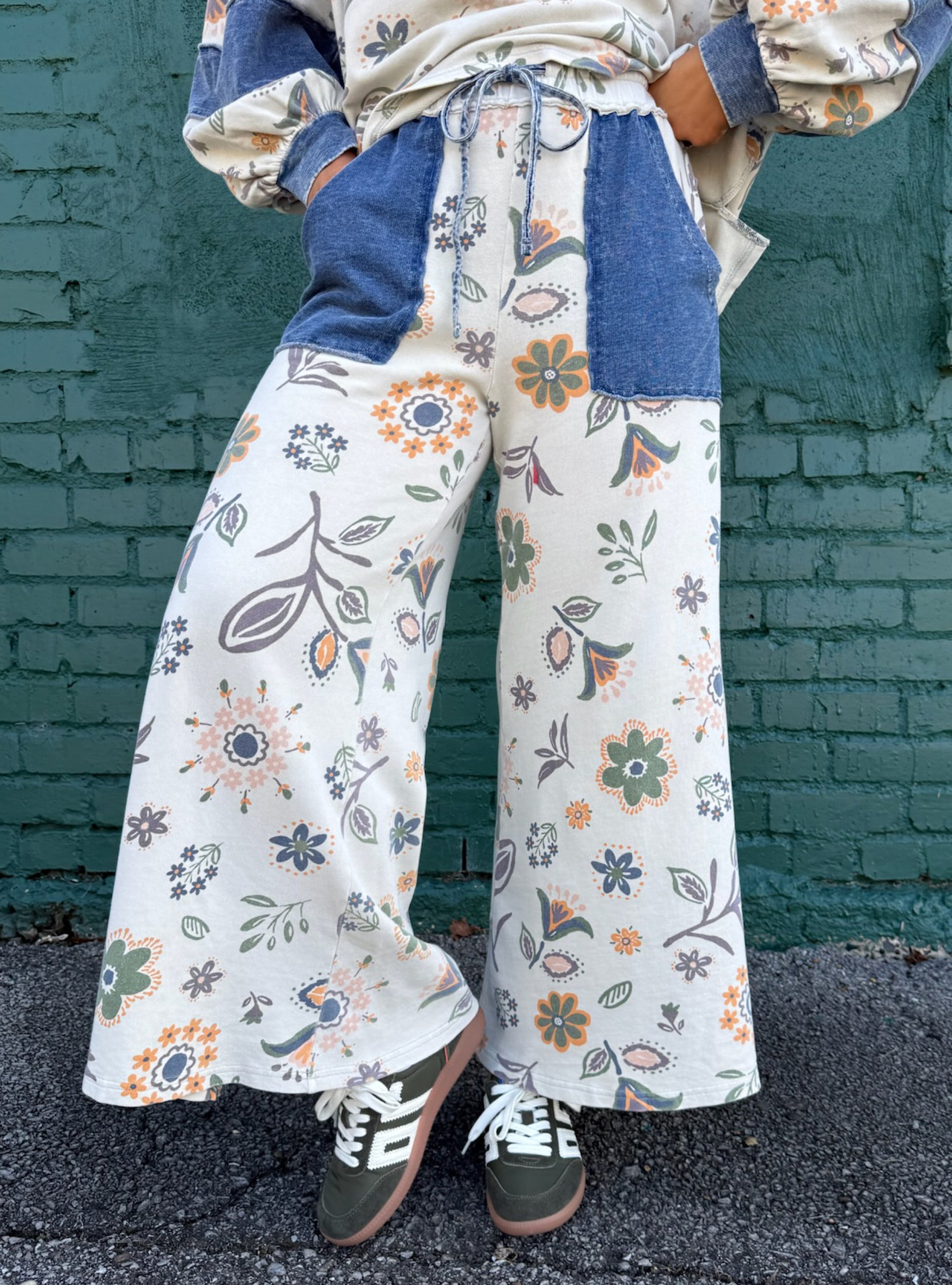 Boho Blooms &amp; Denim Dreams Matching Set
