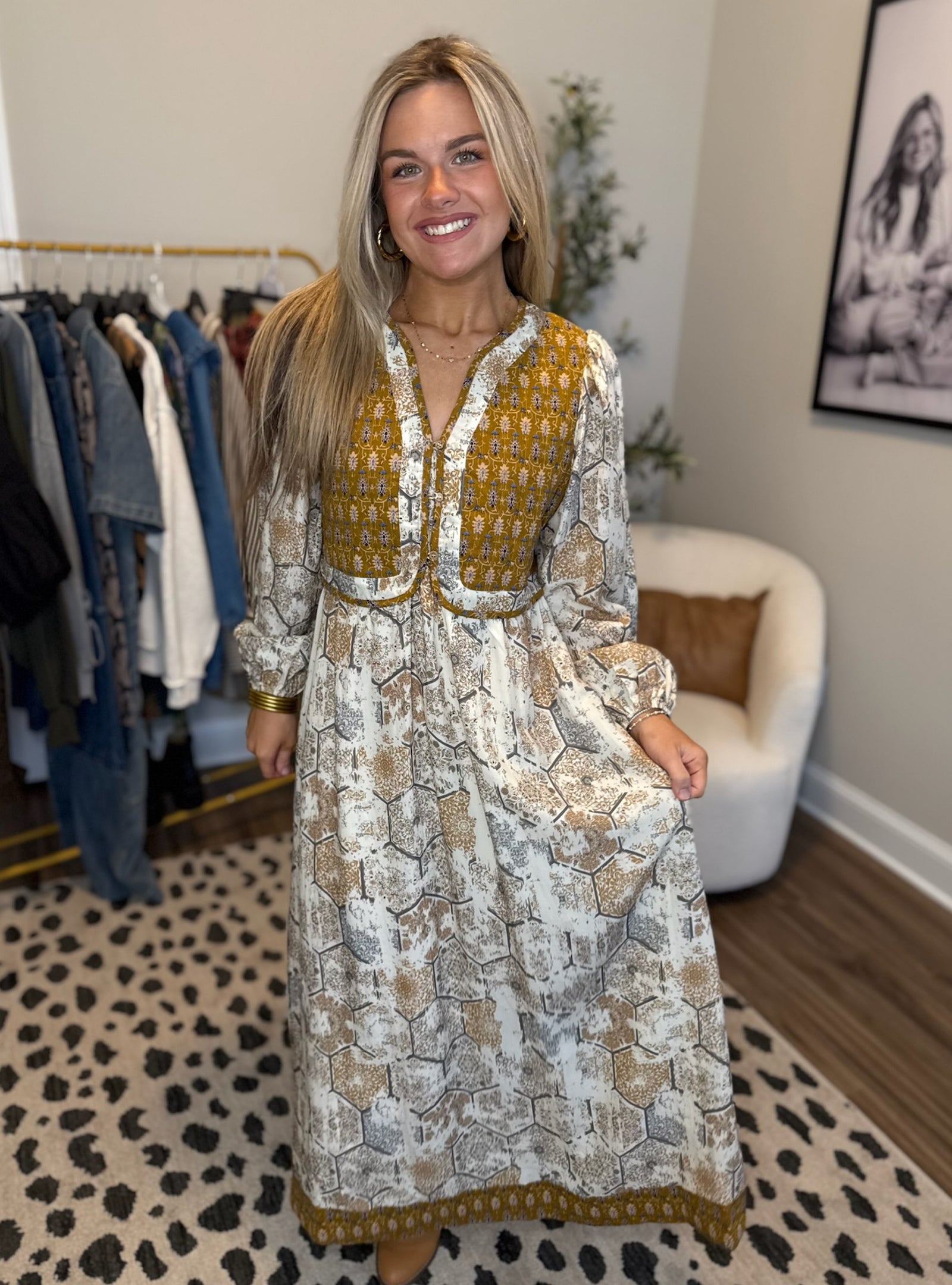 All The Vest Intentions Midi Dress