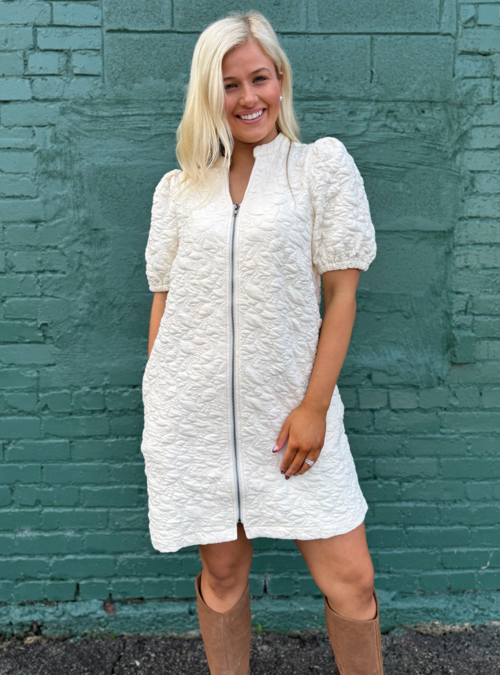 It&#39;s All In The Texture Dress