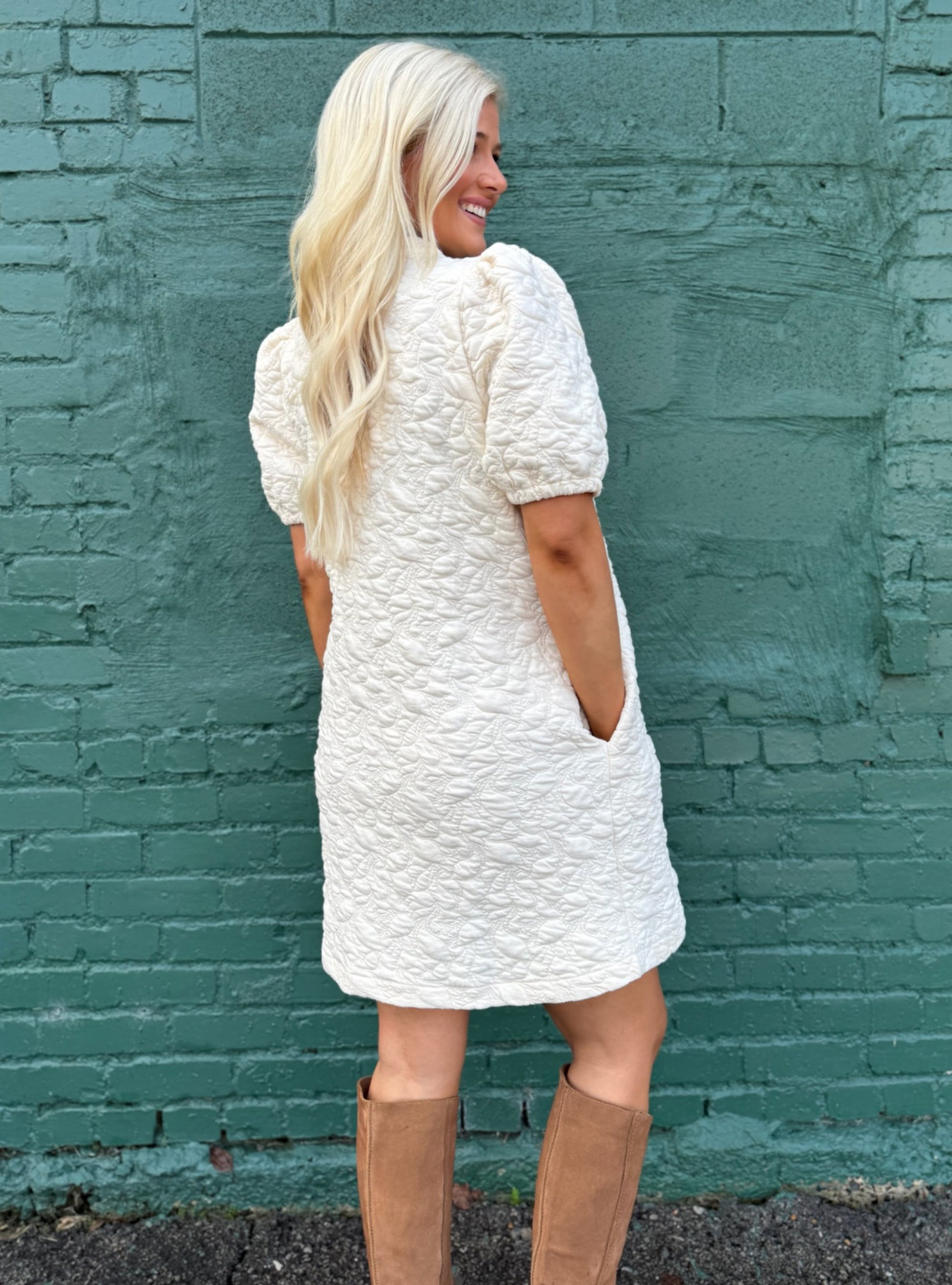 It&#39;s All In The Texture Dress