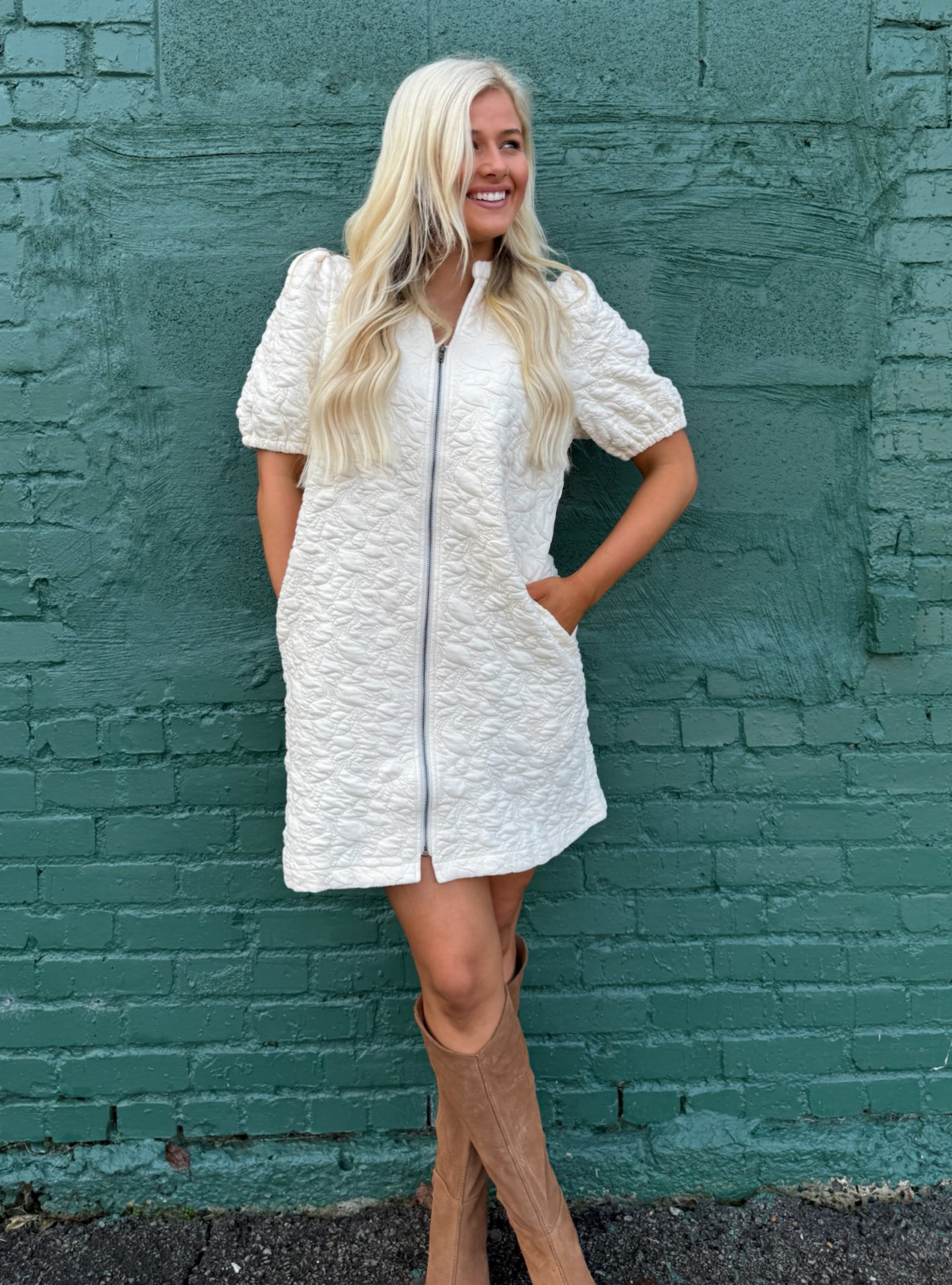 It&#39;s All In The Texture Dress