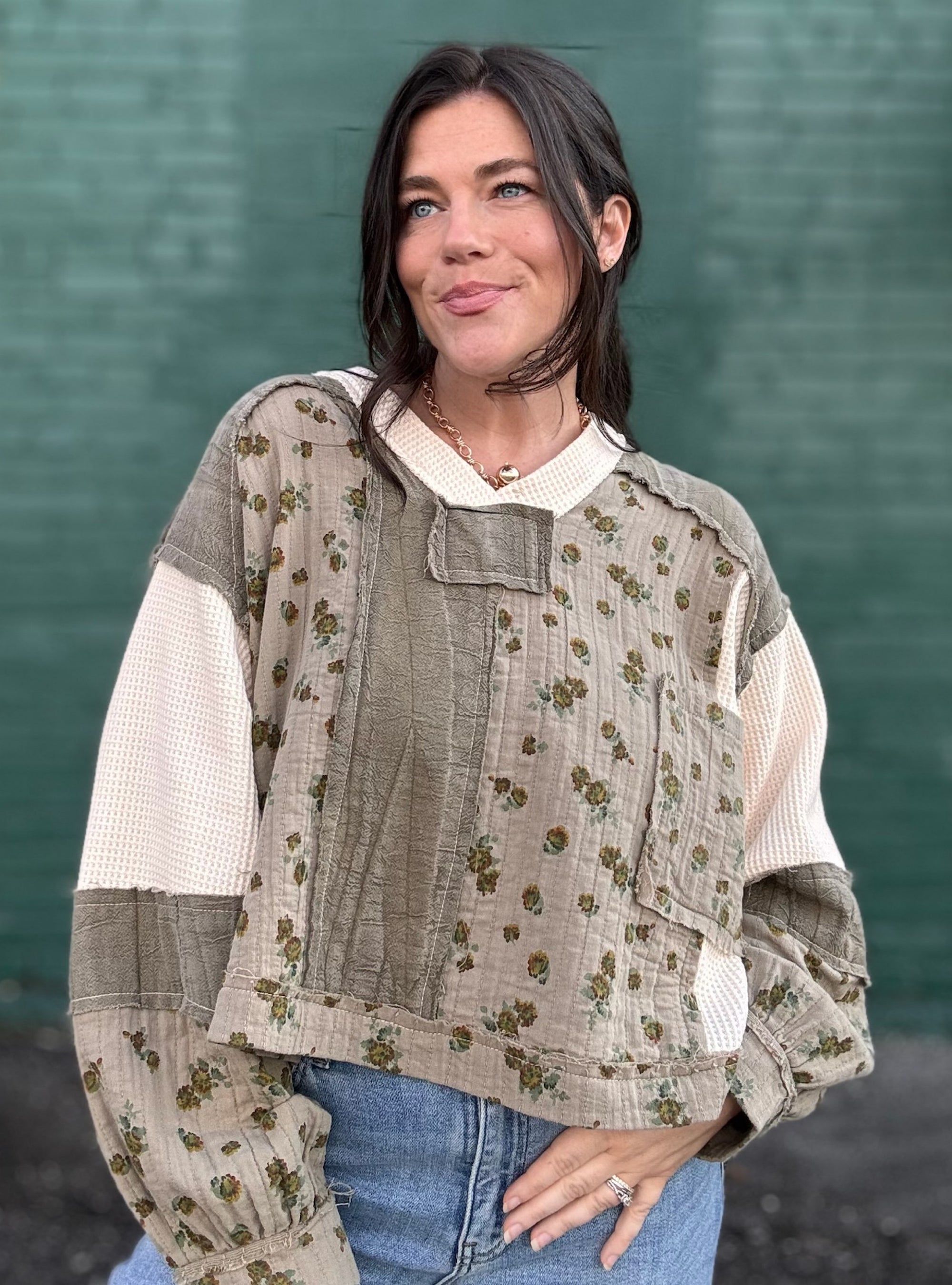 Florals That Feel Like A Hug Top