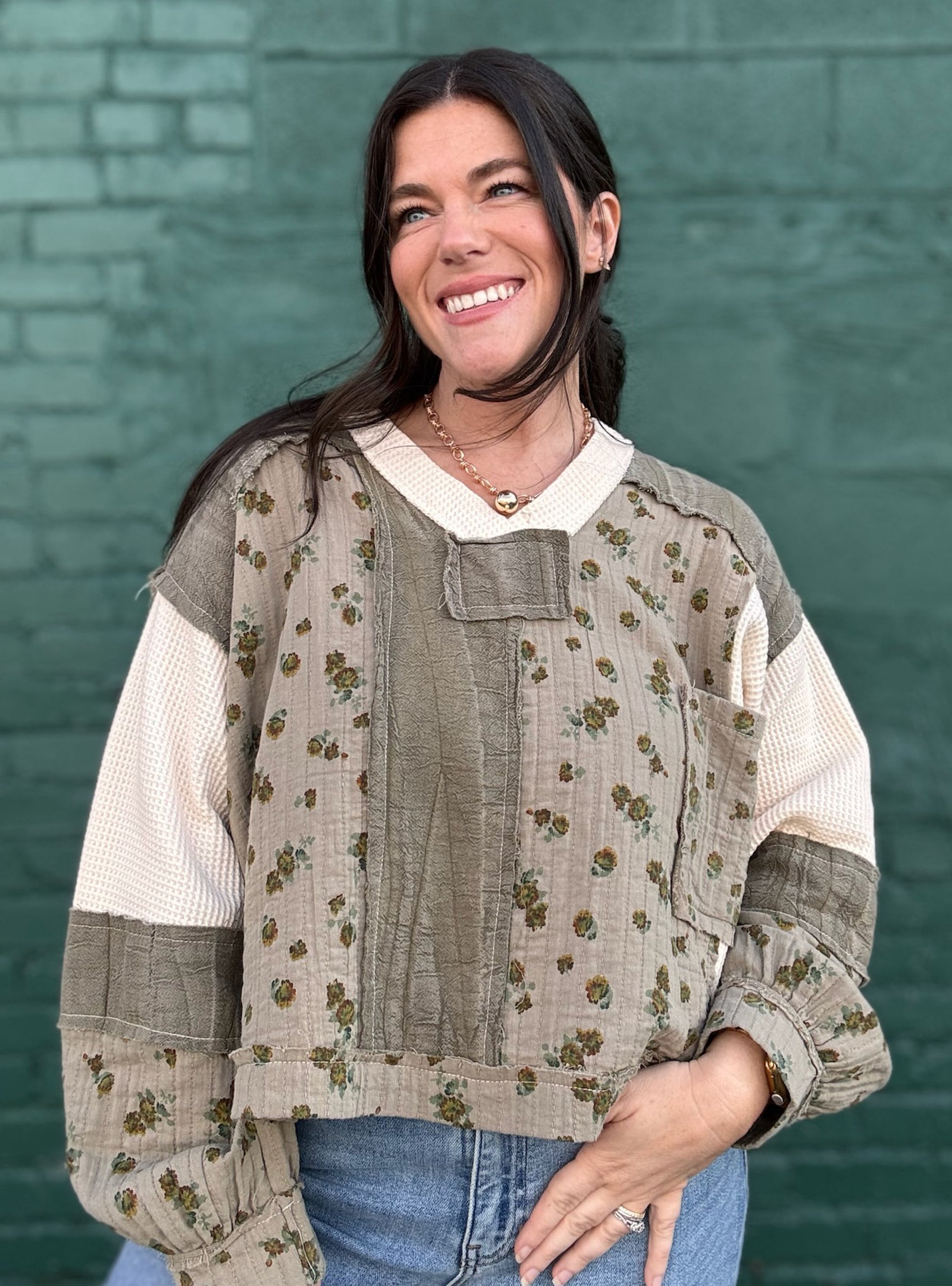 Florals That Feel Like A Hug Top