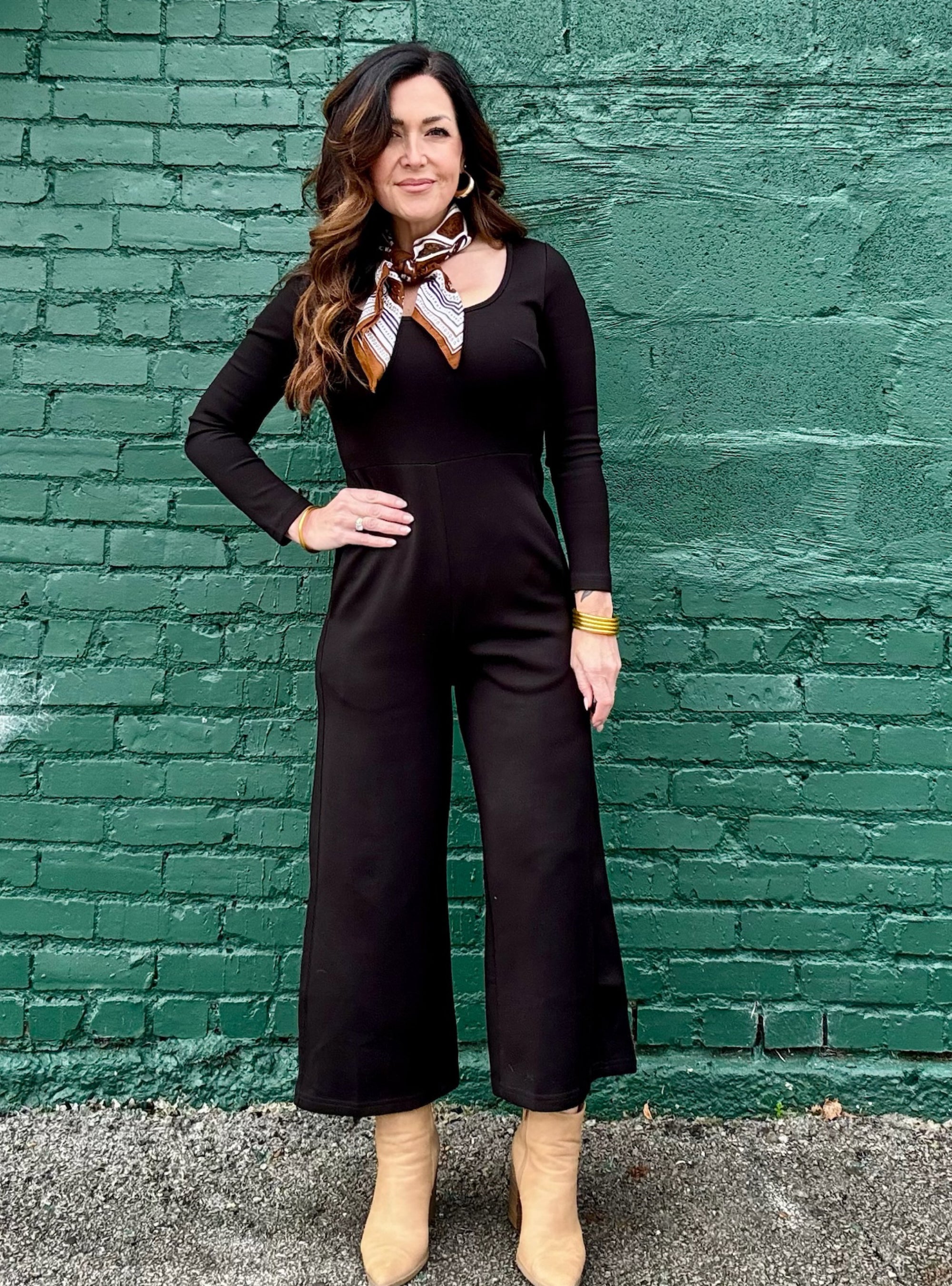 Jumping To Conclusions Buttery Soft Jumpsuit