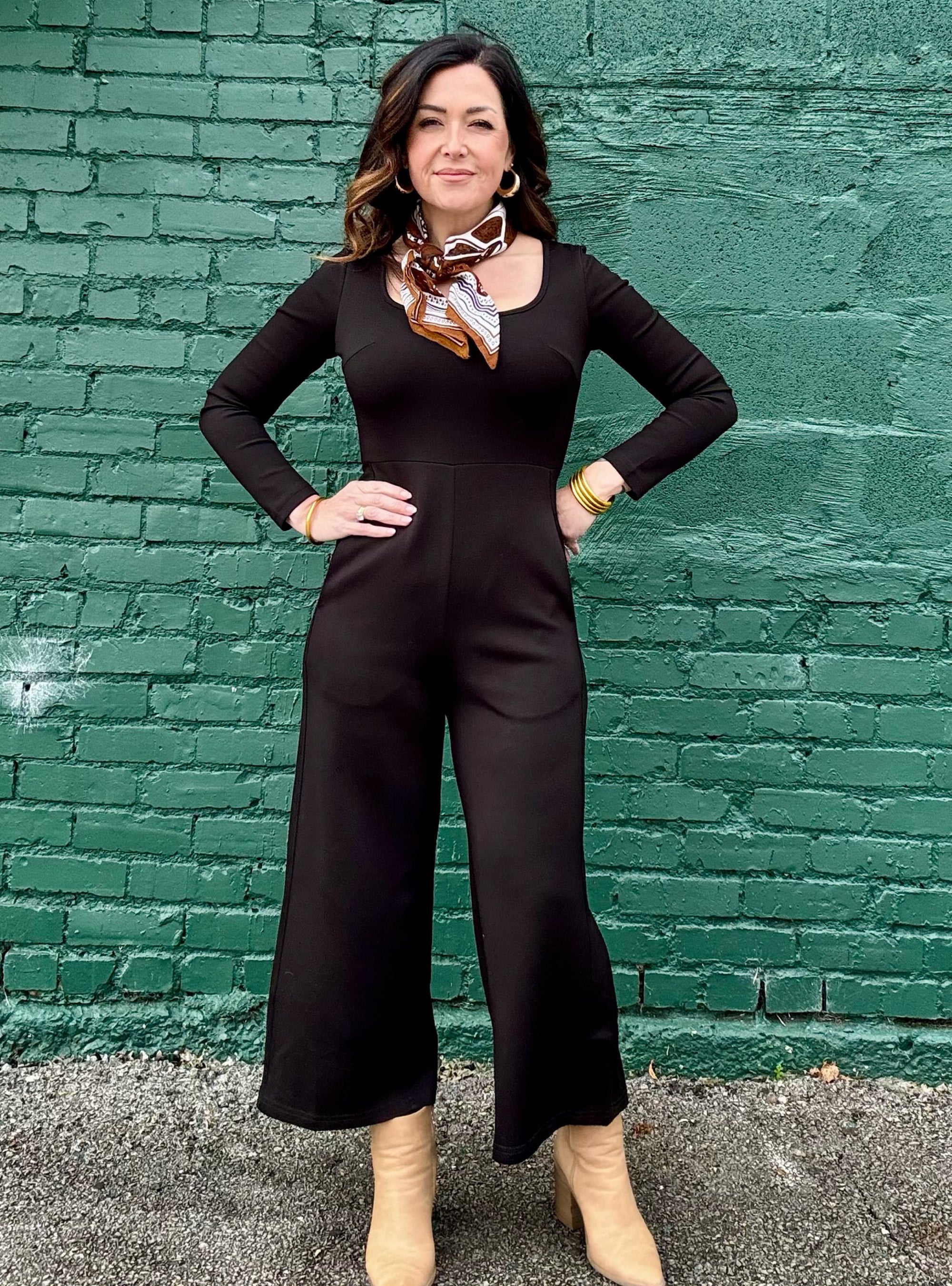 Jumping To Conclusions Buttery Soft Jumpsuit