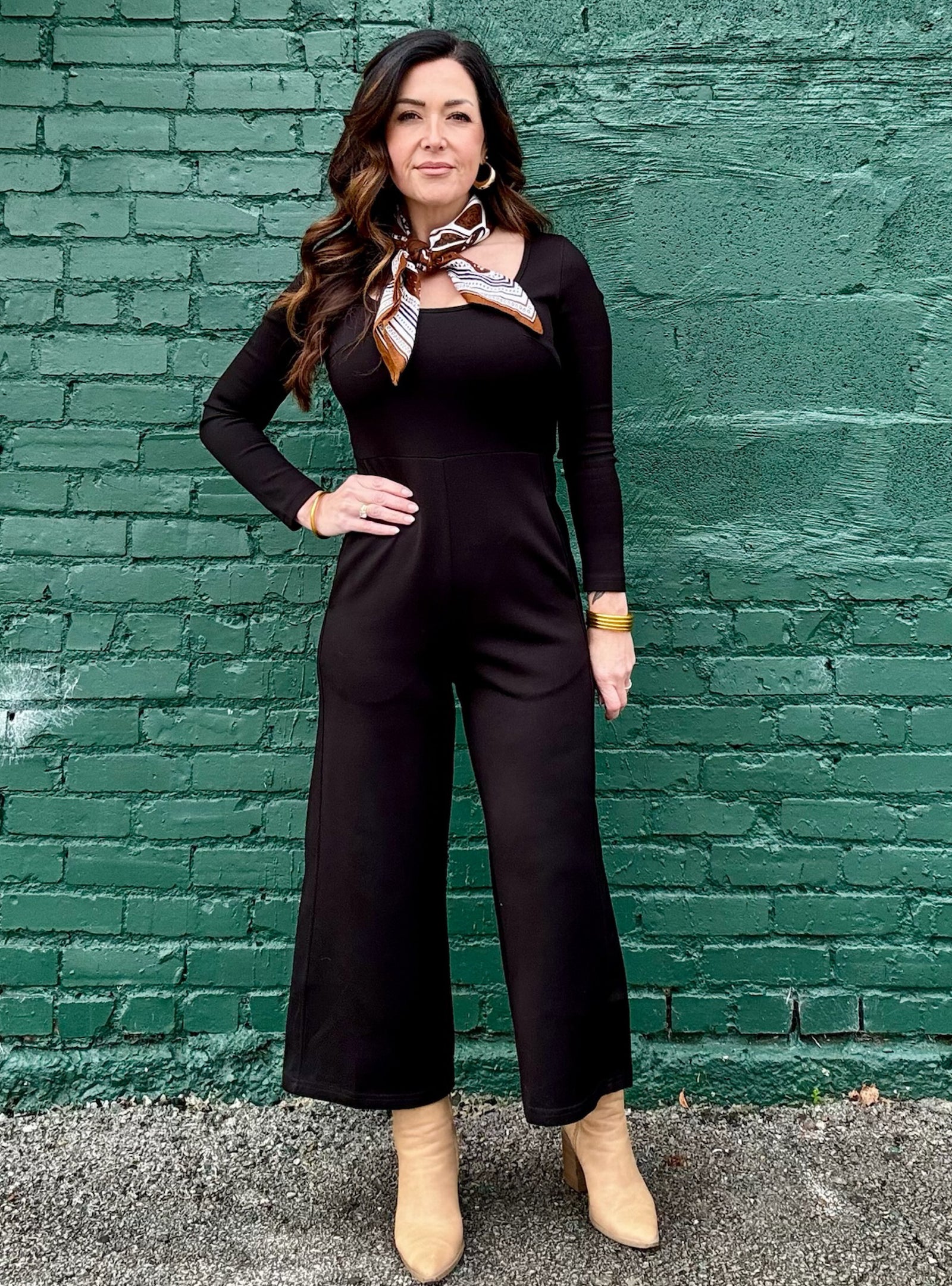 Jumping To Conclusions Buttery Soft Jumpsuit