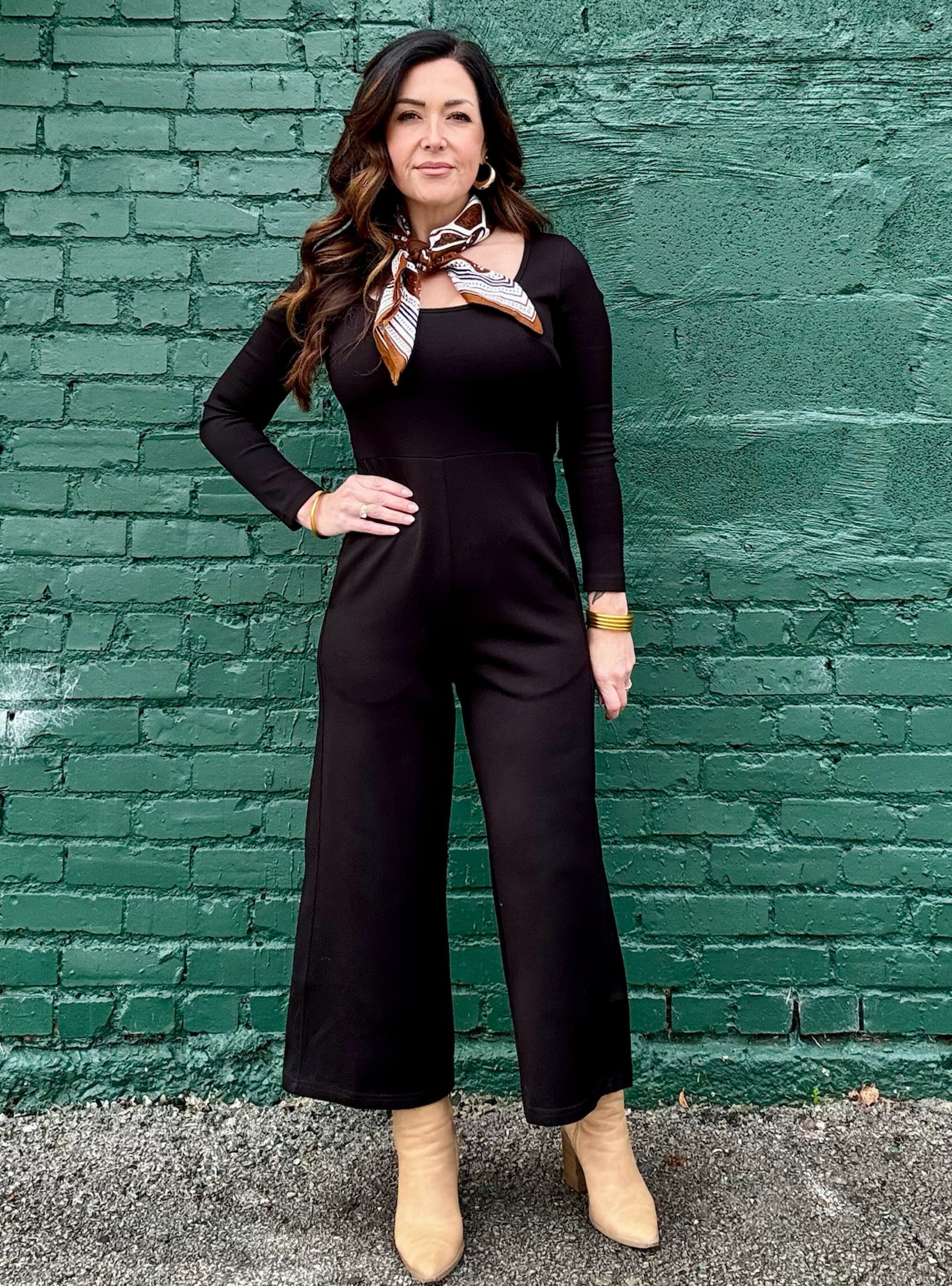 Jumping To Conclusions Buttery Soft Jumpsuit