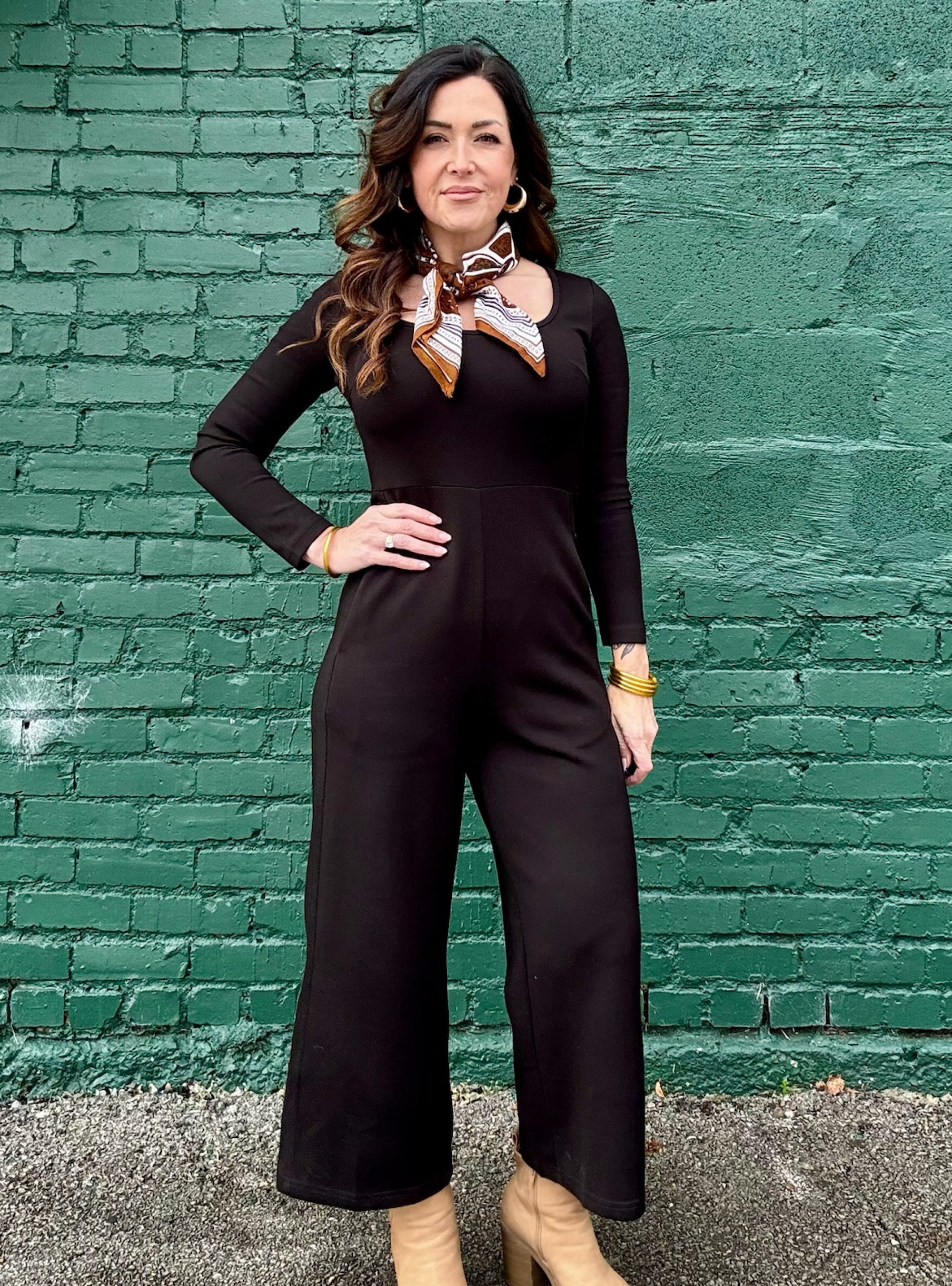 Jumping To Conclusions Buttery Soft Jumpsuit