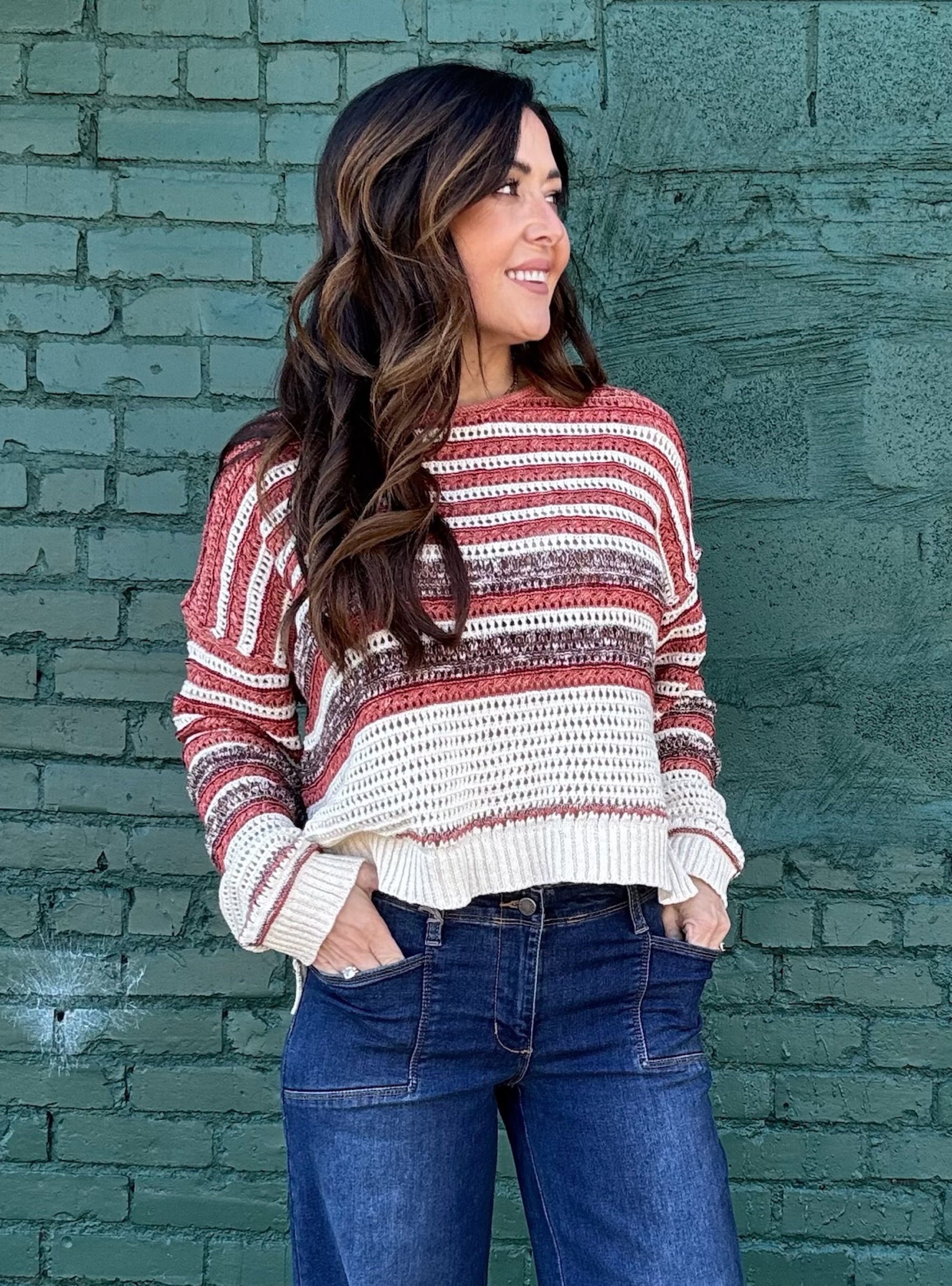 Knit Pick of Perfection Stripe Sweater