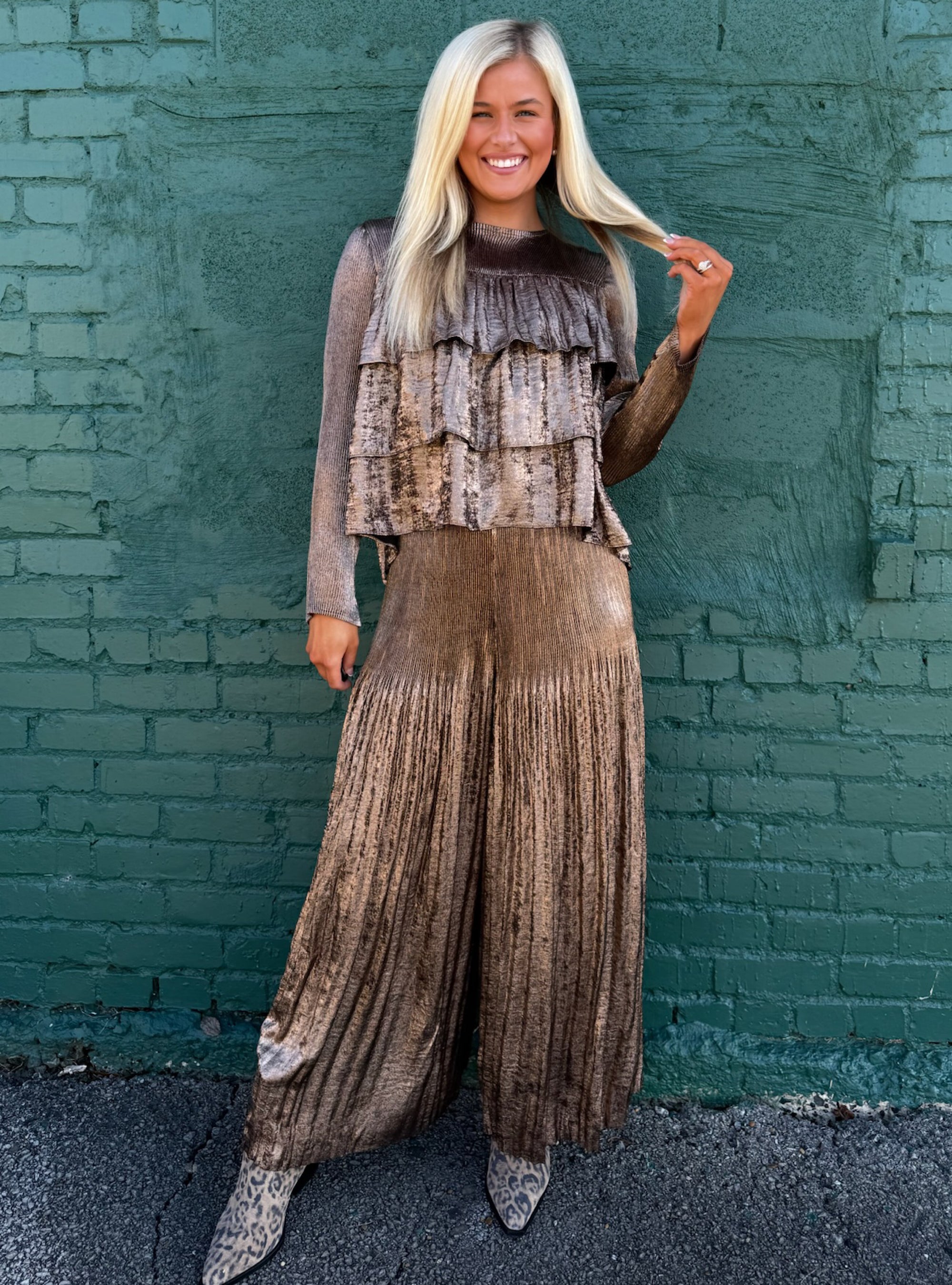 Copper Coated Confidence Pants