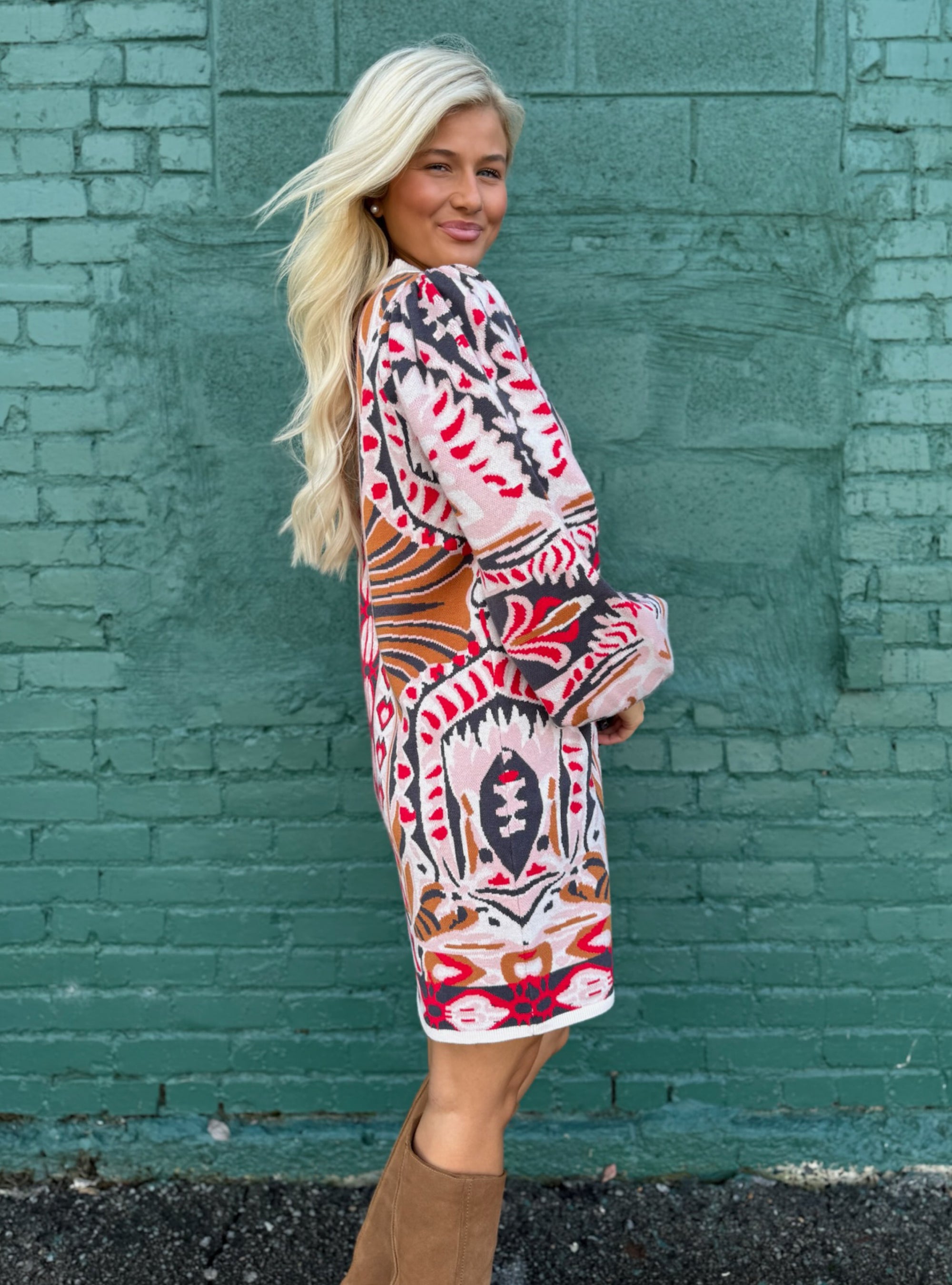 A Whole Moment In A Sweater Dress