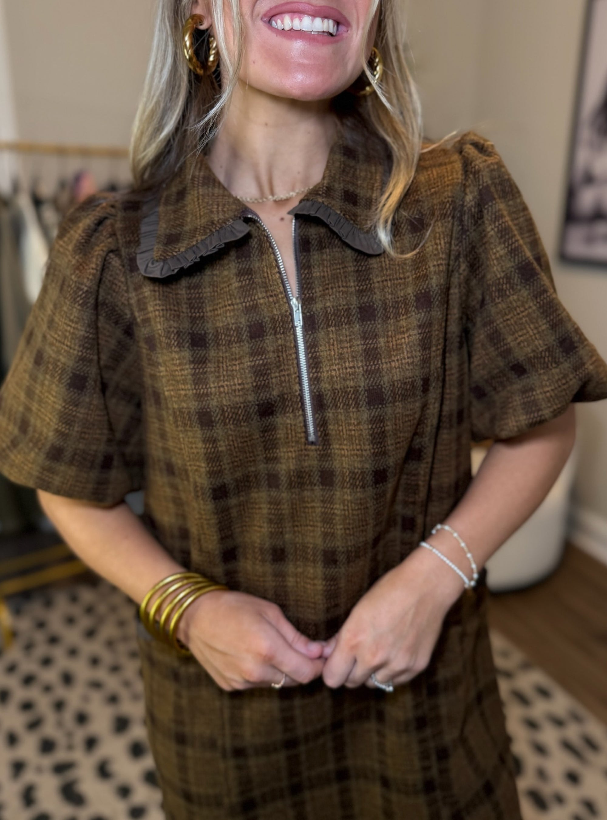 Plaid Perfection Dress