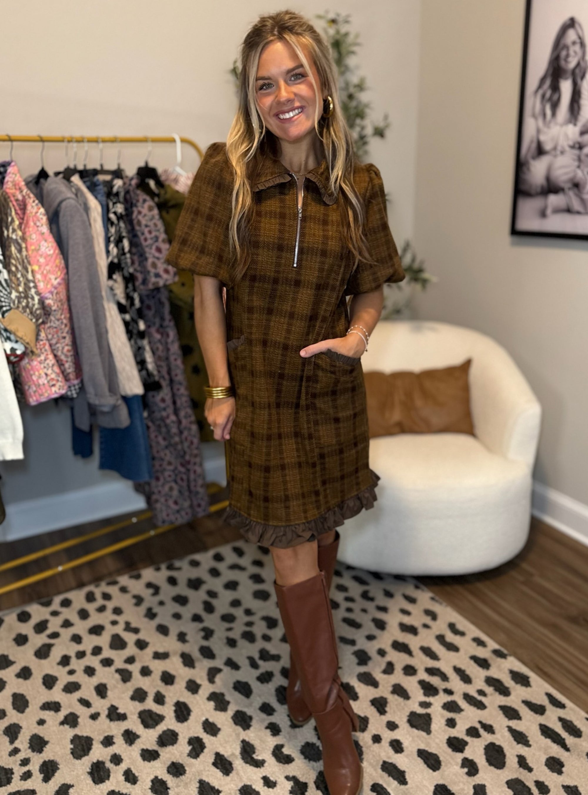 Plaid Perfection Dress