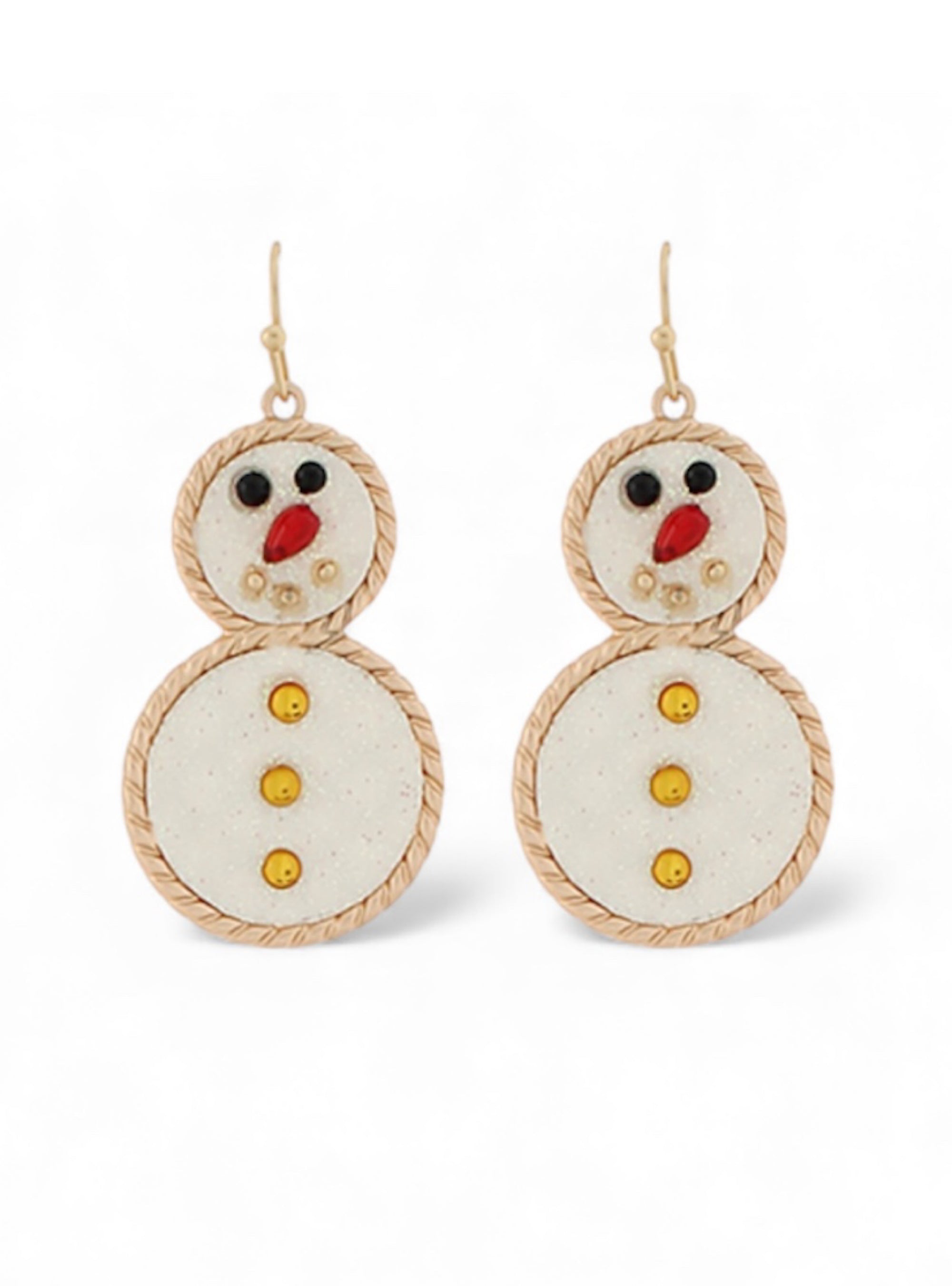 Frosty & Fabulous Snowman Earrings