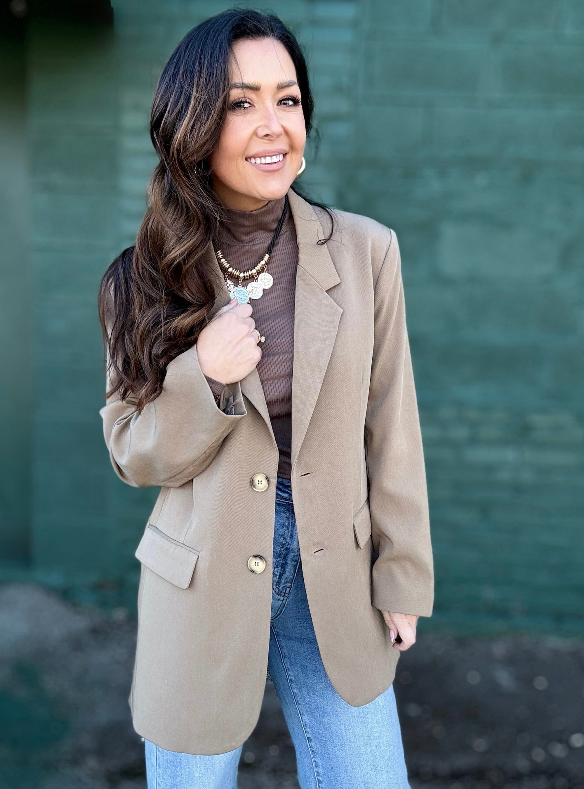 From Desk To Dinner Boyfriend Blazer