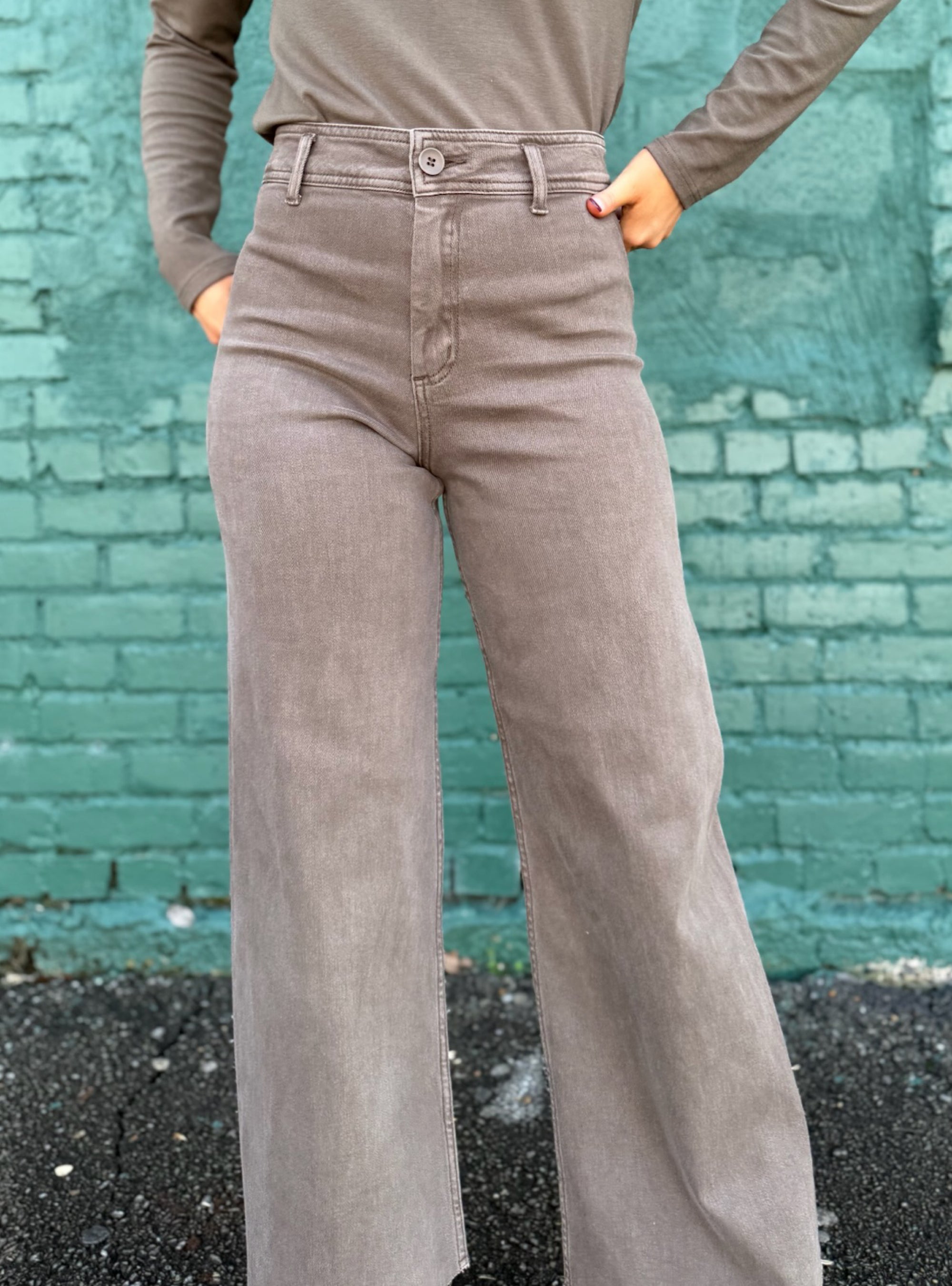 Rooted In Style Wide Leg Jean