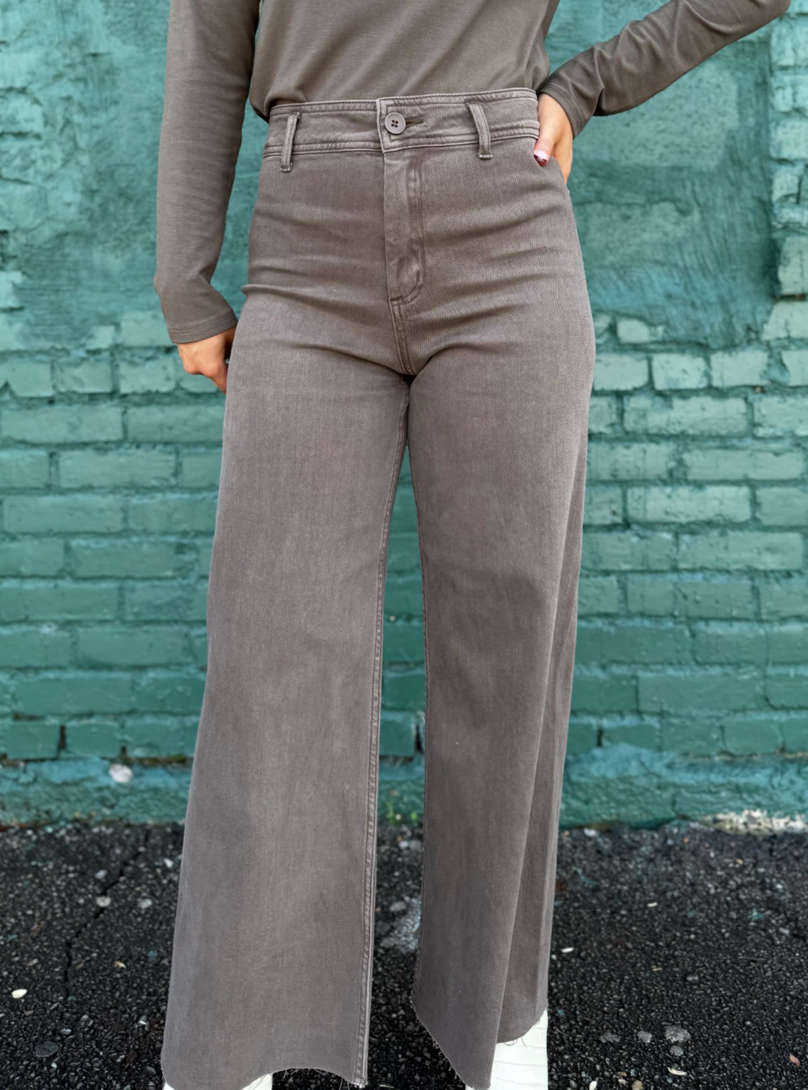 Rooted In Style Wide Leg Jean