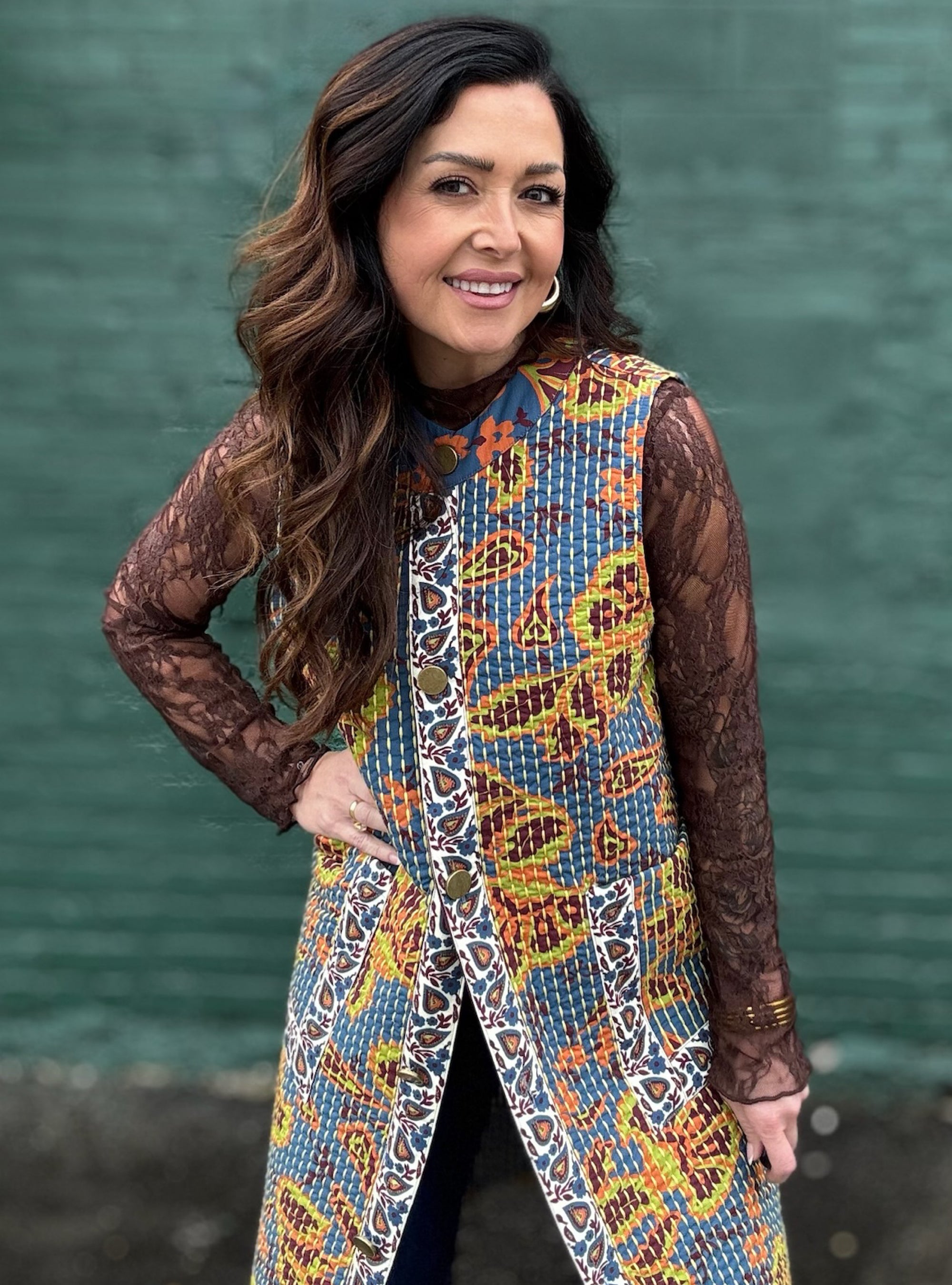 A Patchwork of Personality Vest