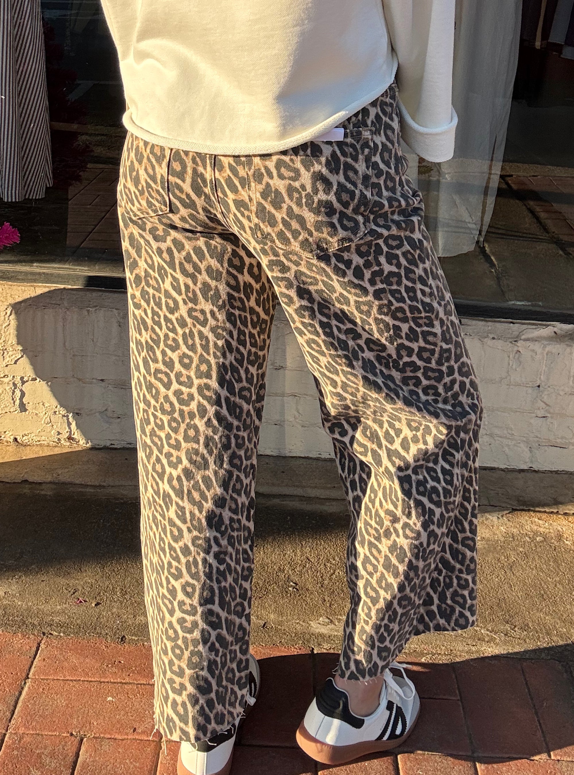 Serving Looks With A Spot of Attitude Jeans