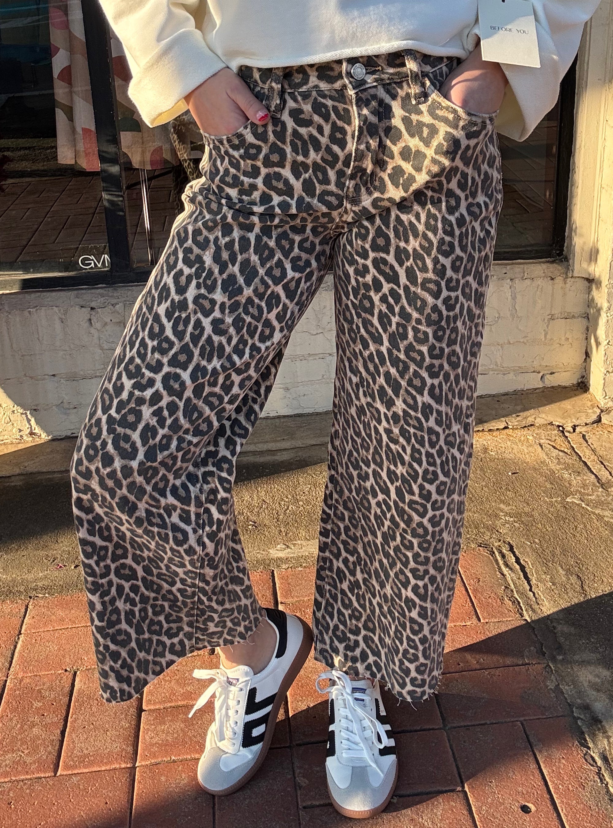 Serving Looks With A Spot of Attitude Jeans