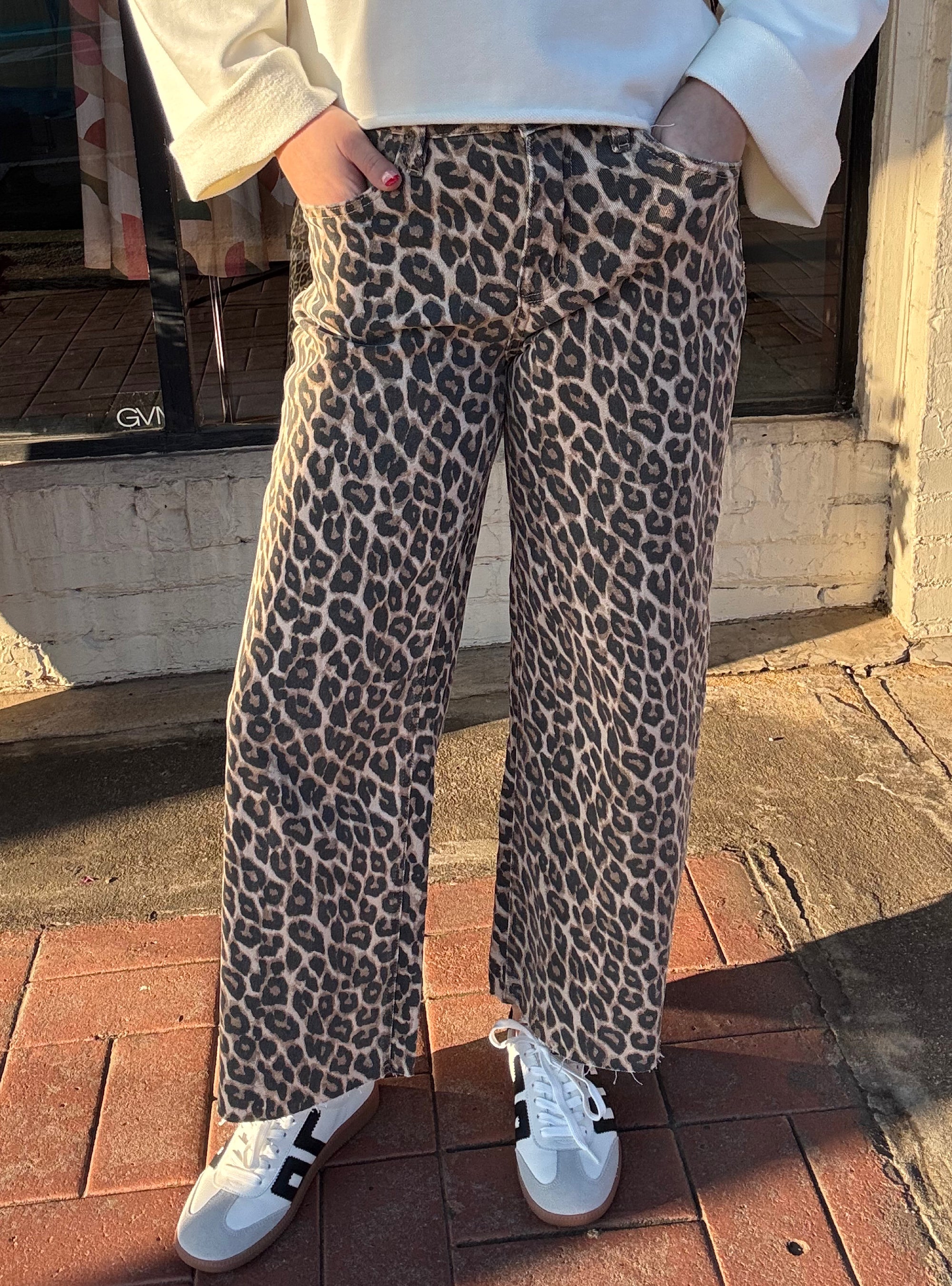 Serving Looks With A Spot of Attitude Jeans