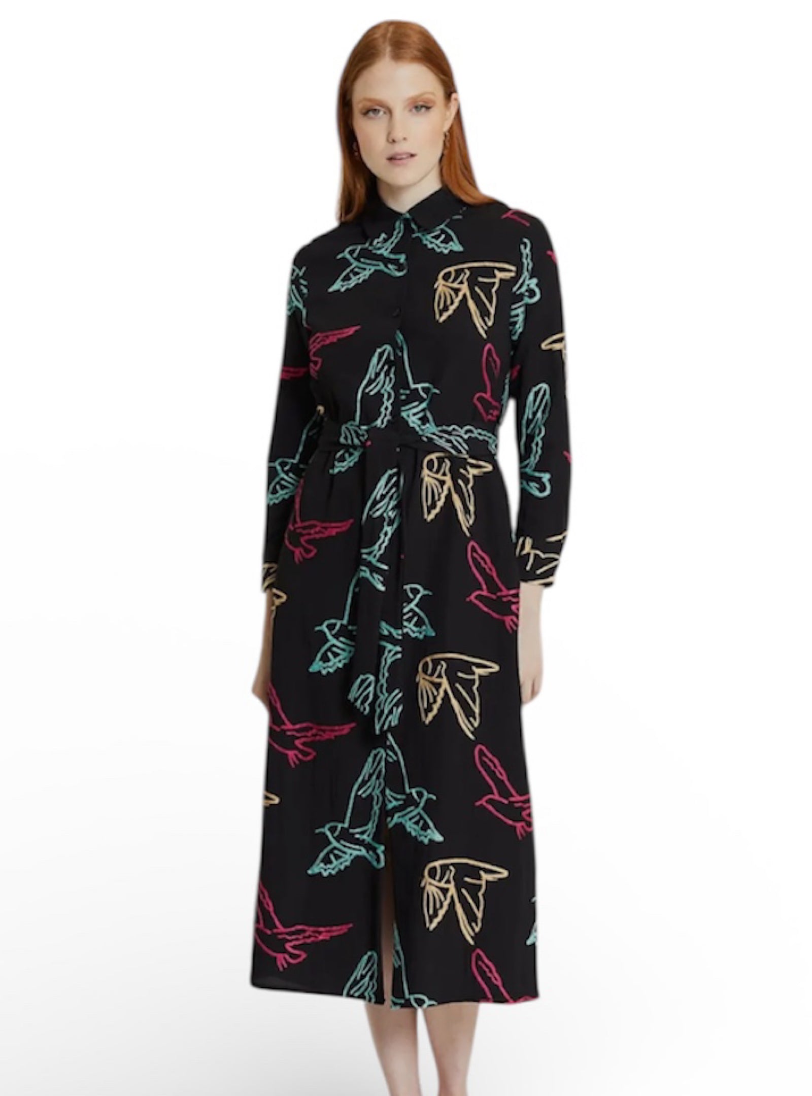 Ready To Wing The Day In Style Dress