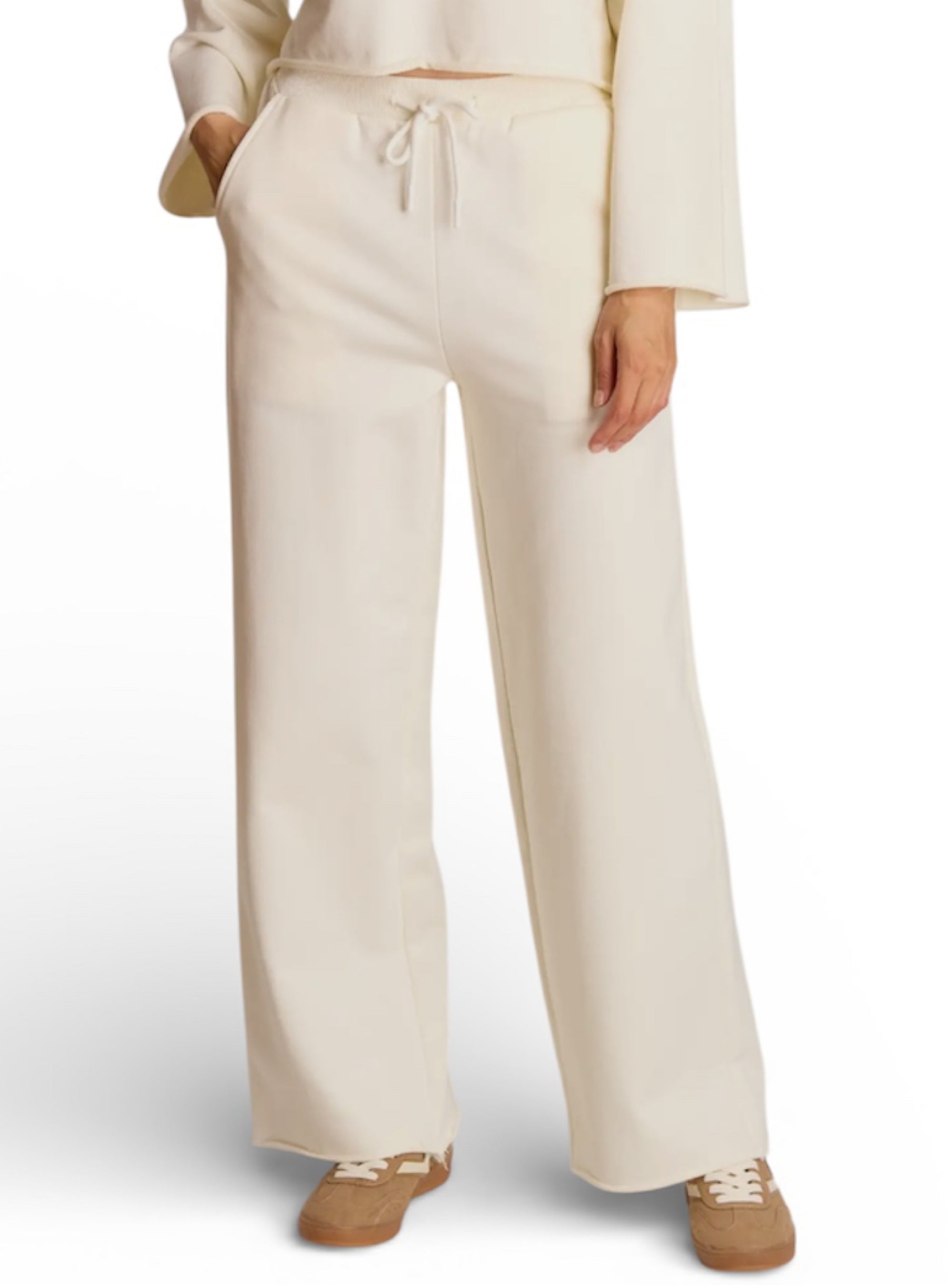 Cream And Cozy Pants