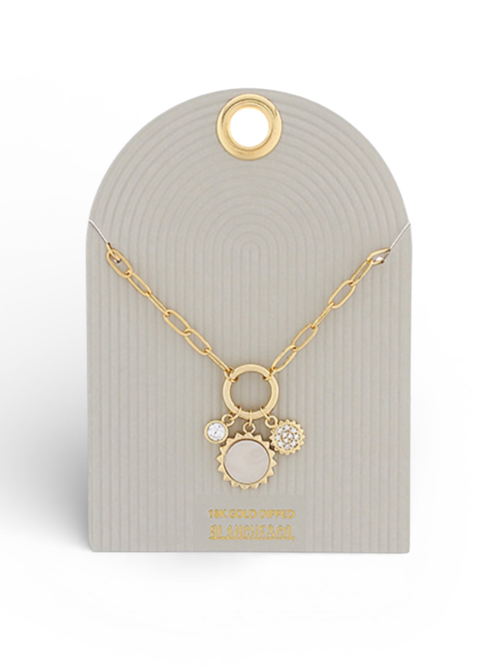 Triple The Charm Necklace
