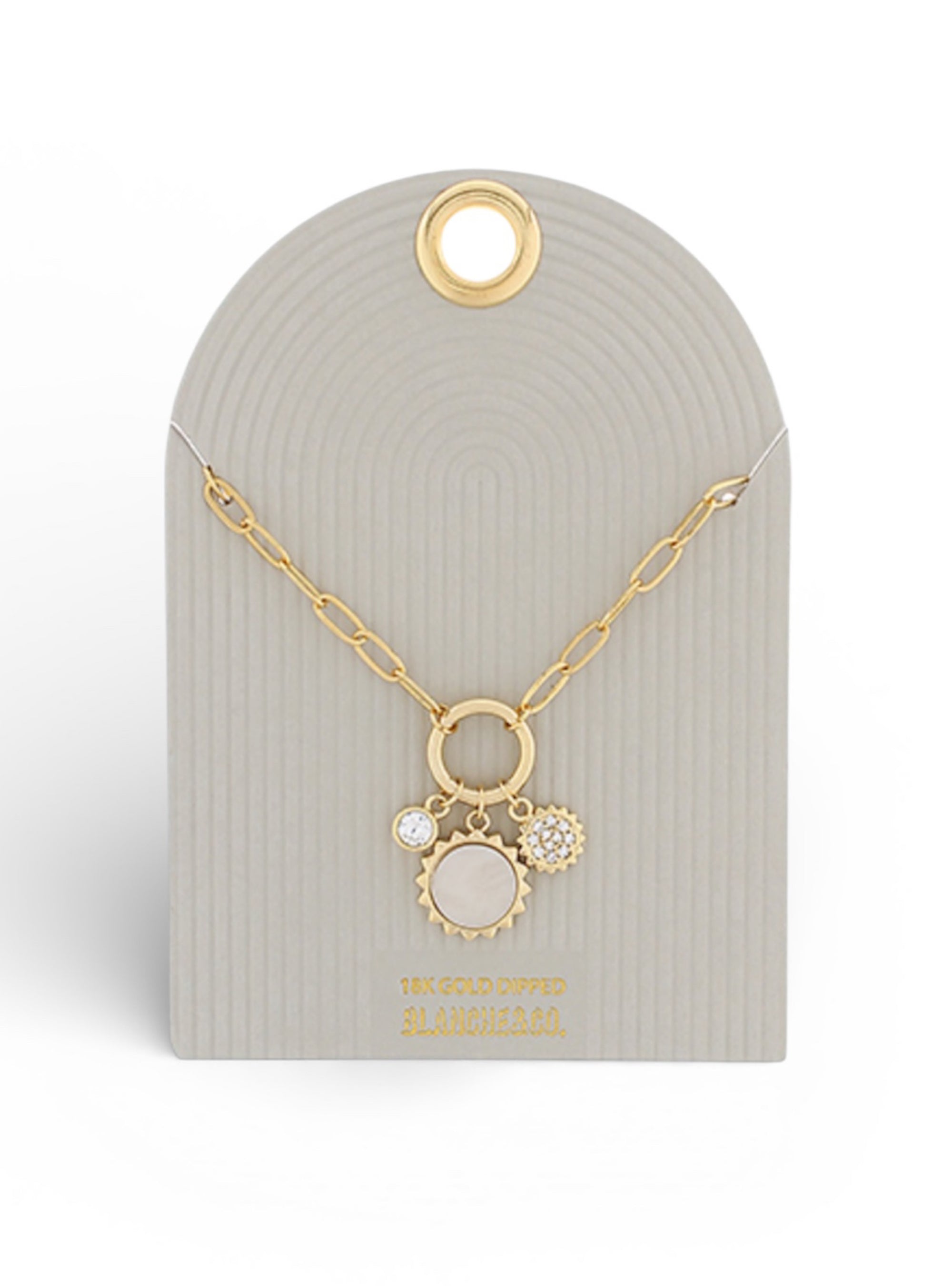 Triple The Charm Necklace