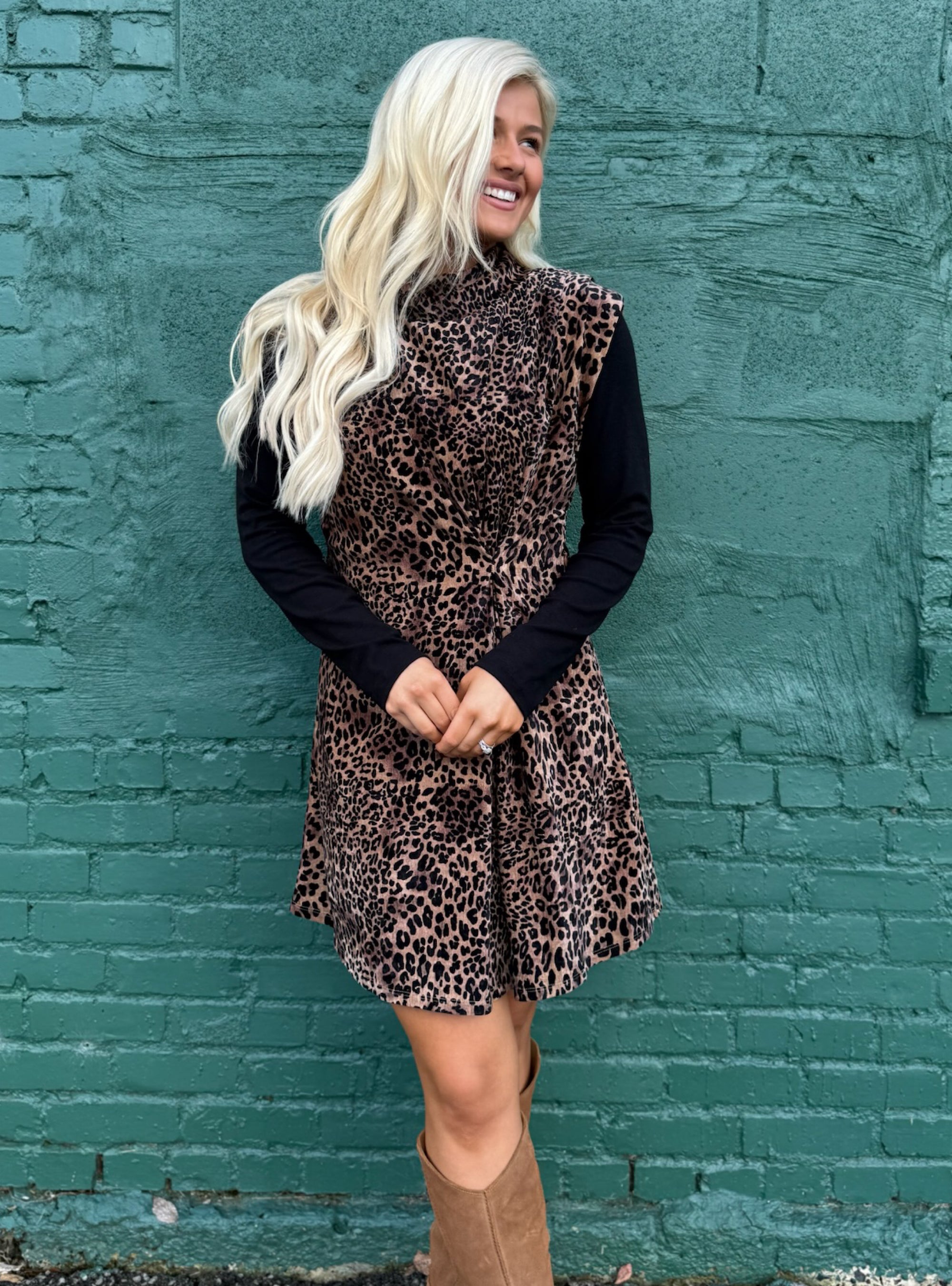 Spots On Point Dress