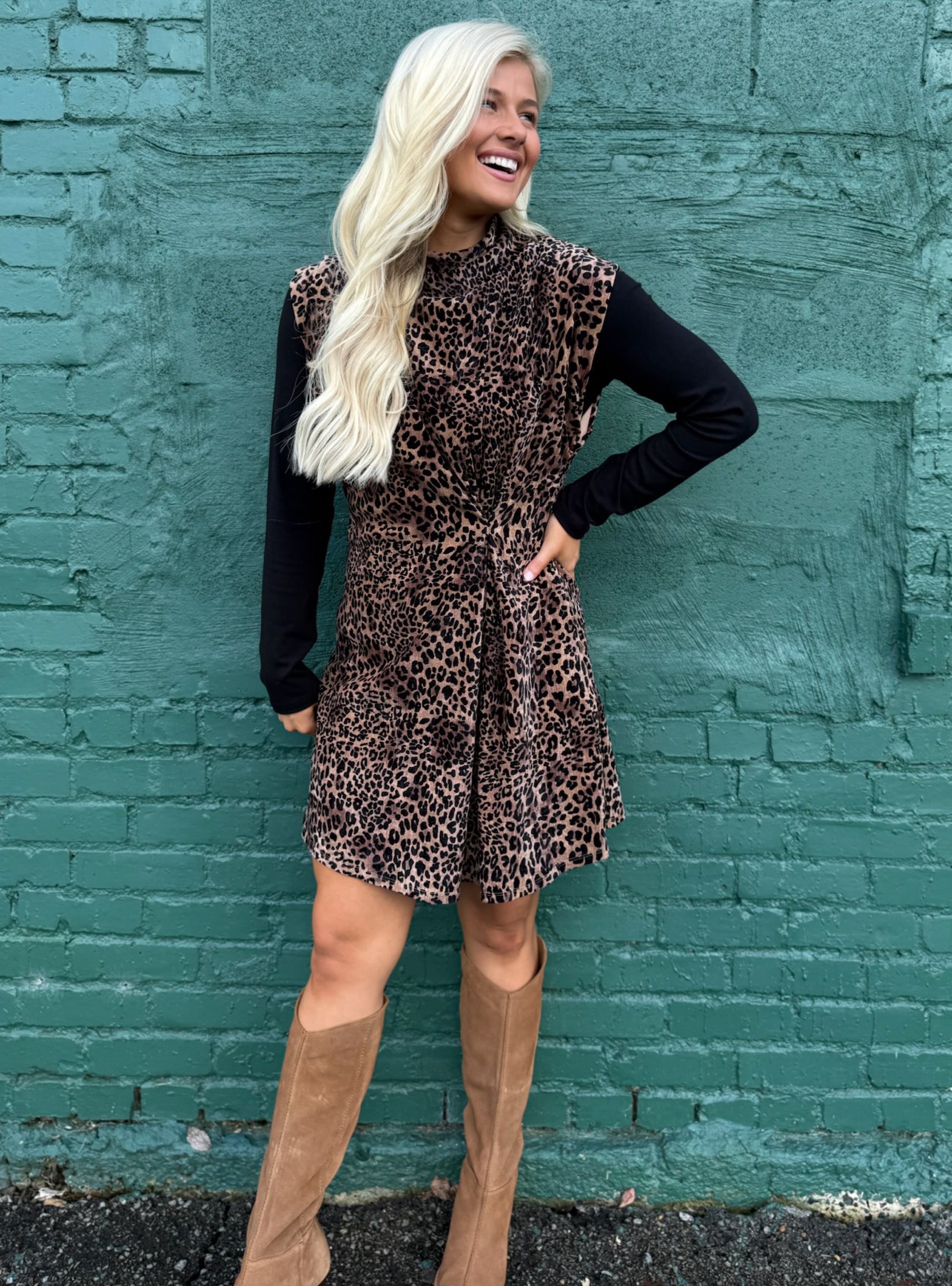 Spots On Point Dress