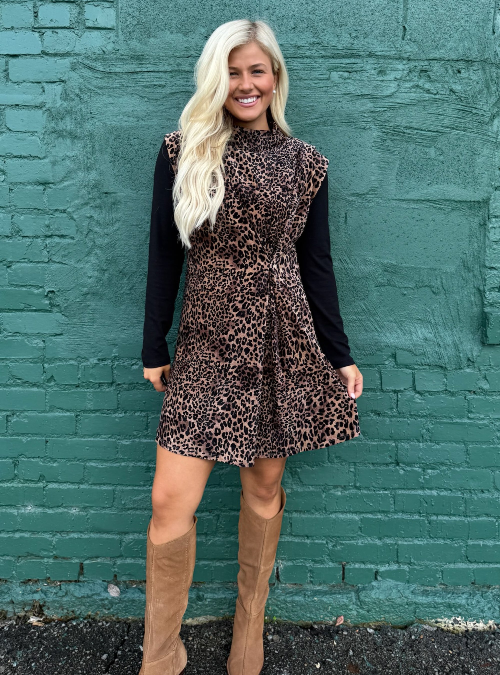 Spots On Point Dress