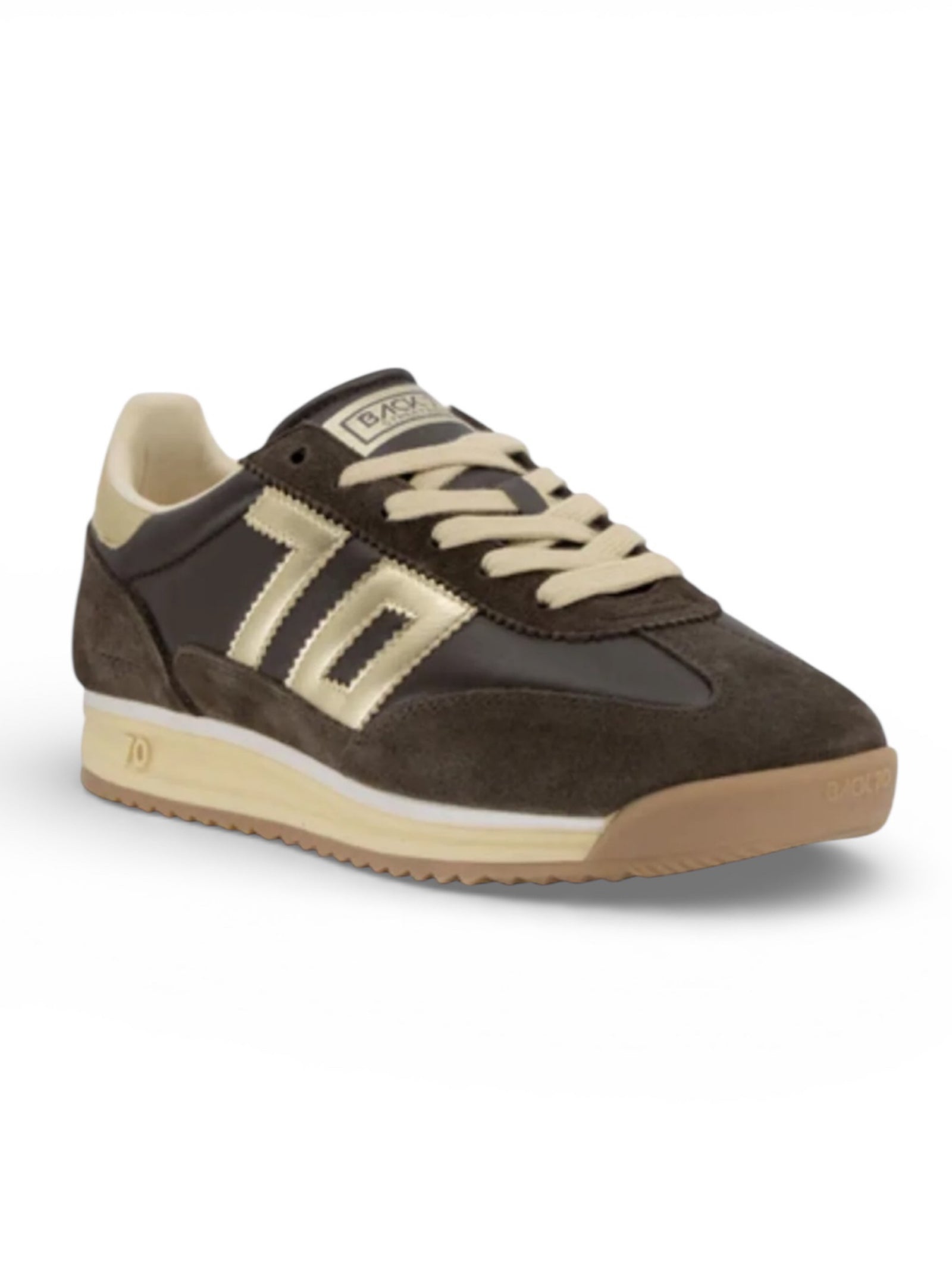 Back 70 Jogger In Coffee Gold Sneakers
