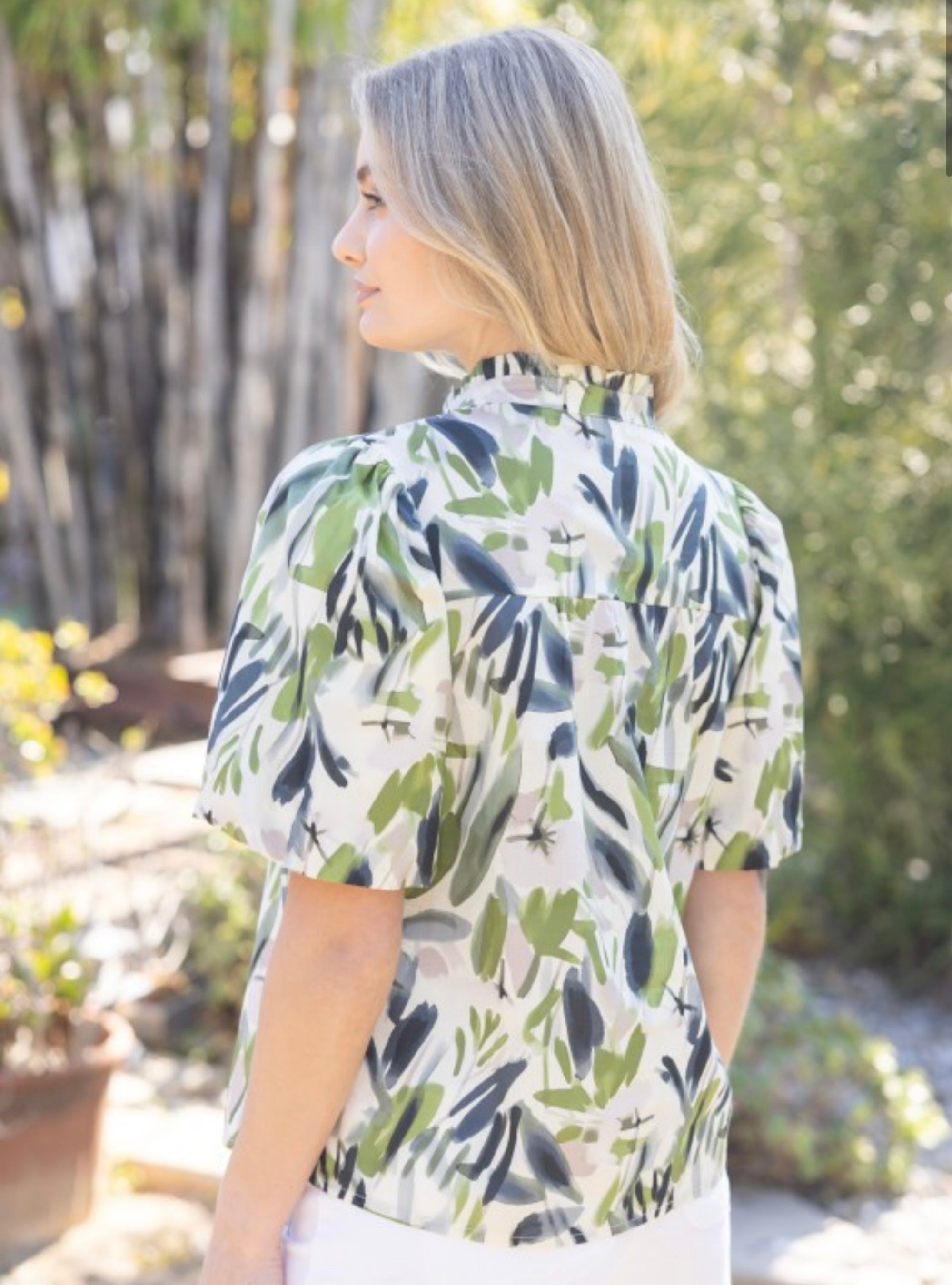Leaf Your Worries At The Door Top