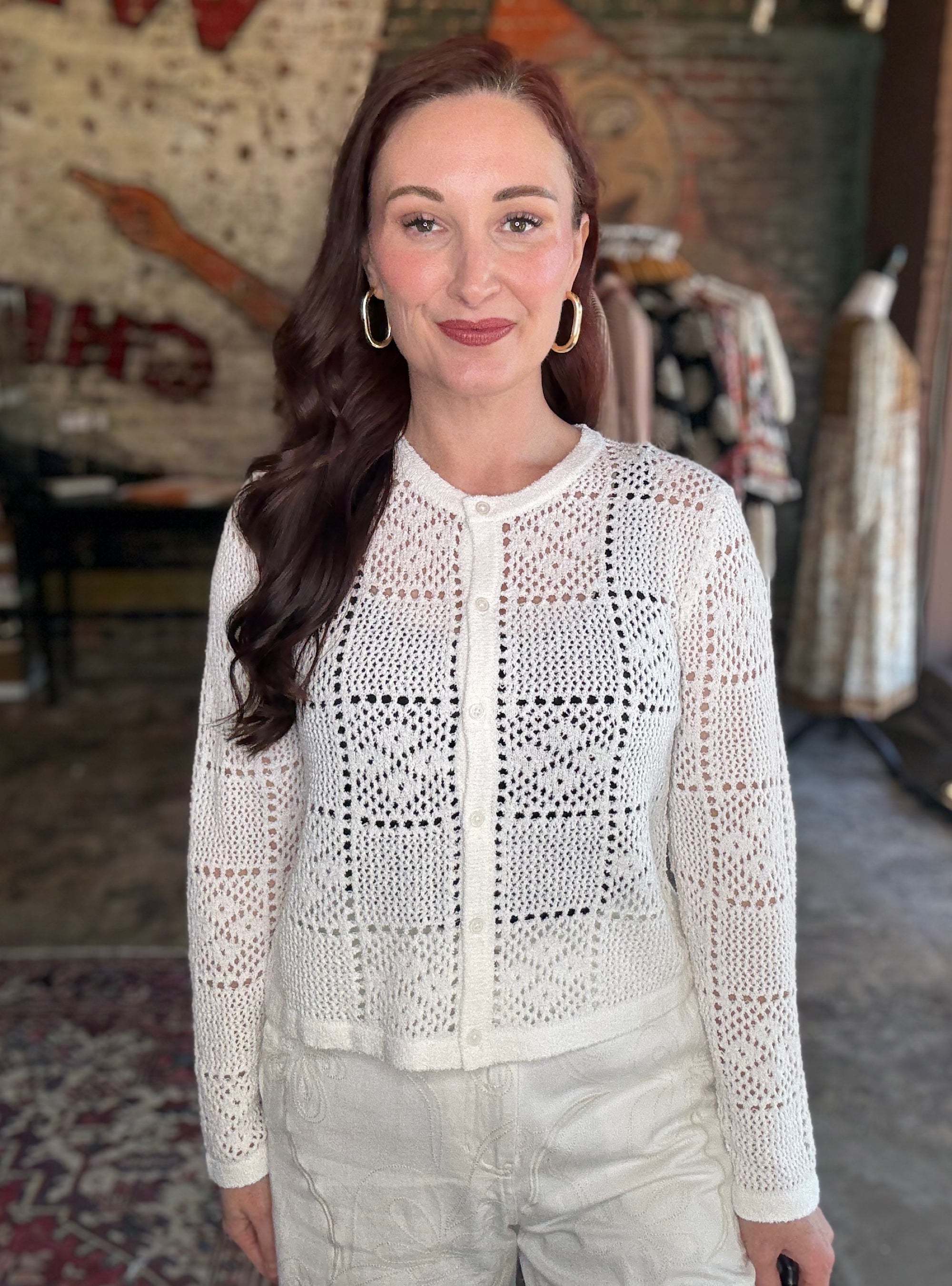 Stitching Together Effortless Style Cardigan