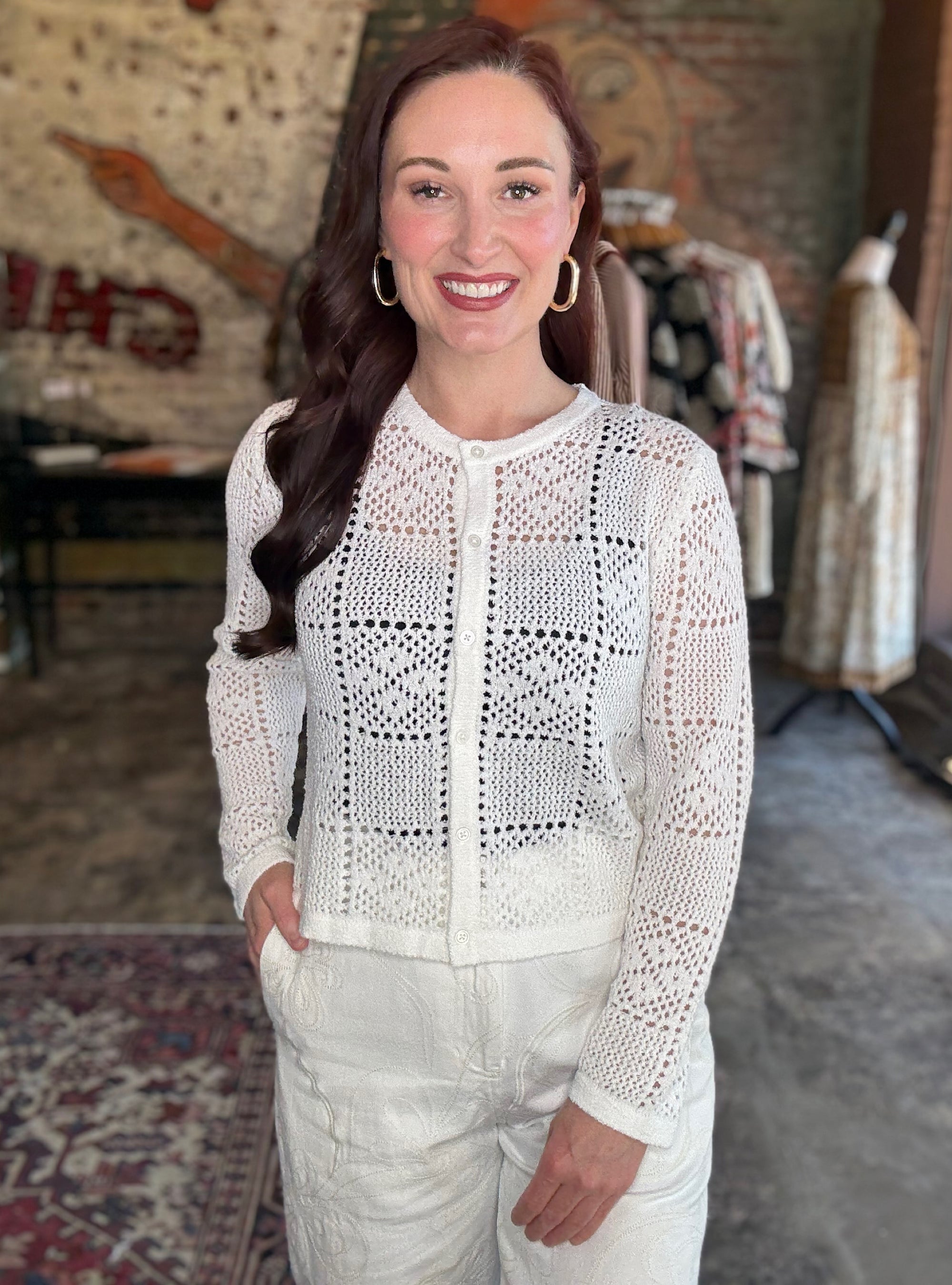 Stitching Together Effortless Style Cardigan