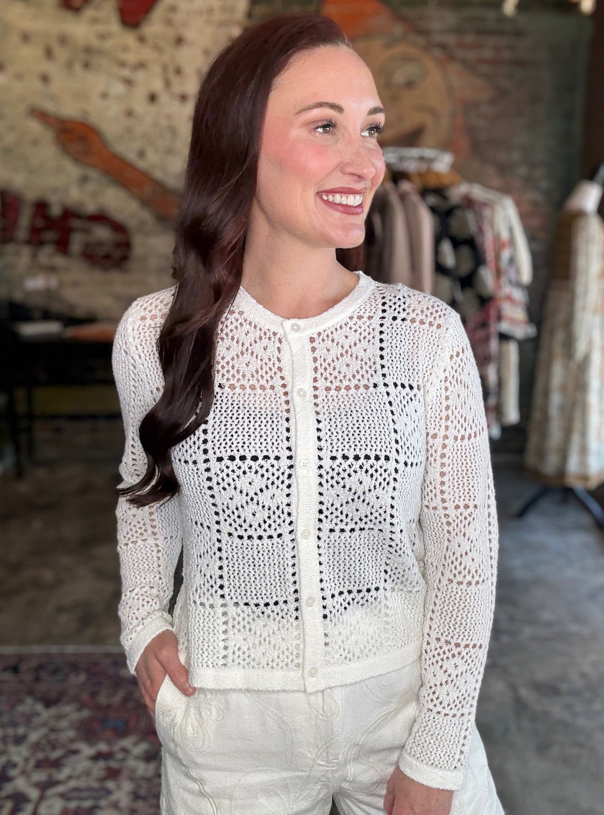 Stitching Together Effortless Style Cardigan