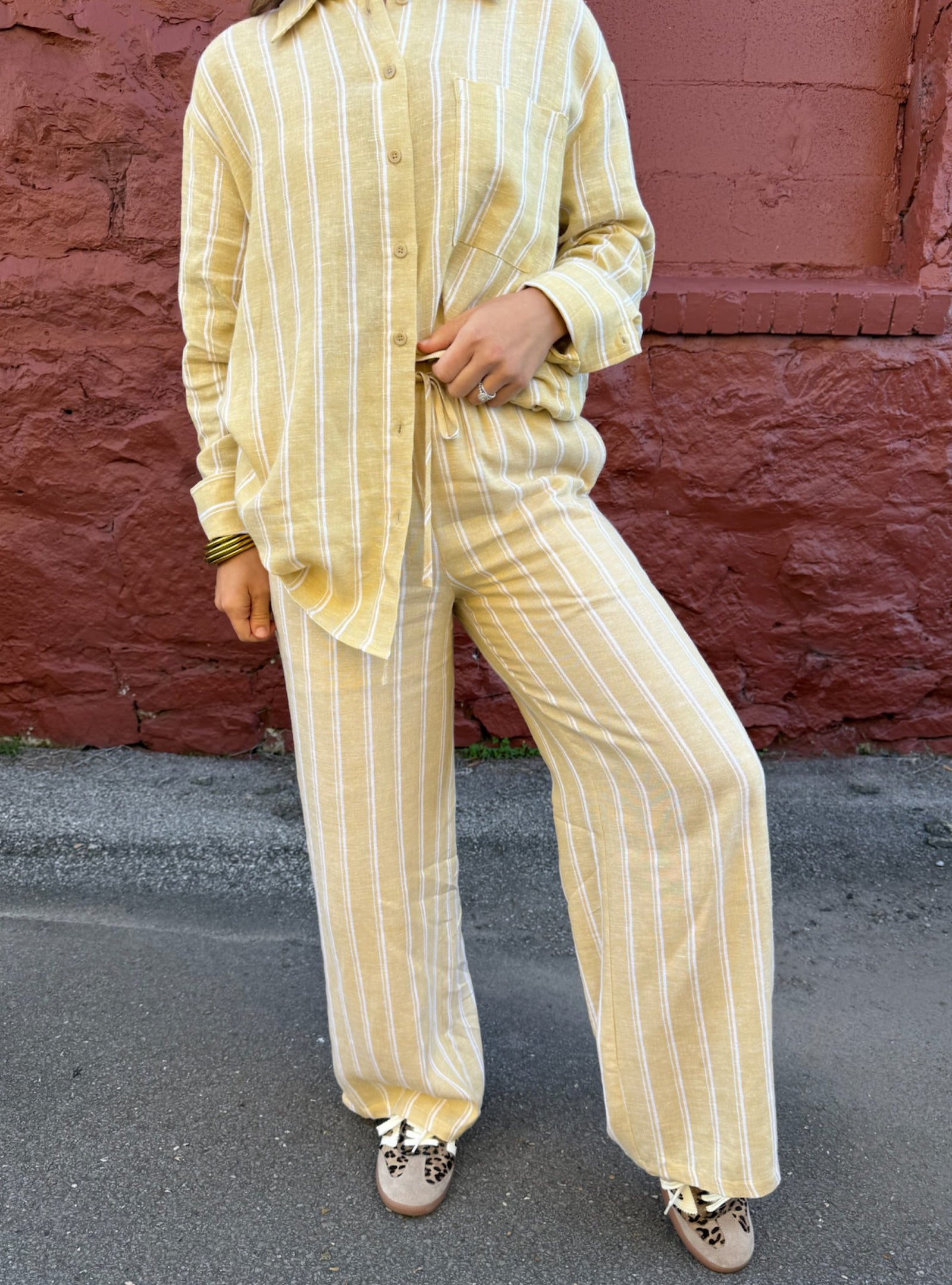 Butter Hurry—This Style Won’t Last Long Stripe Pants