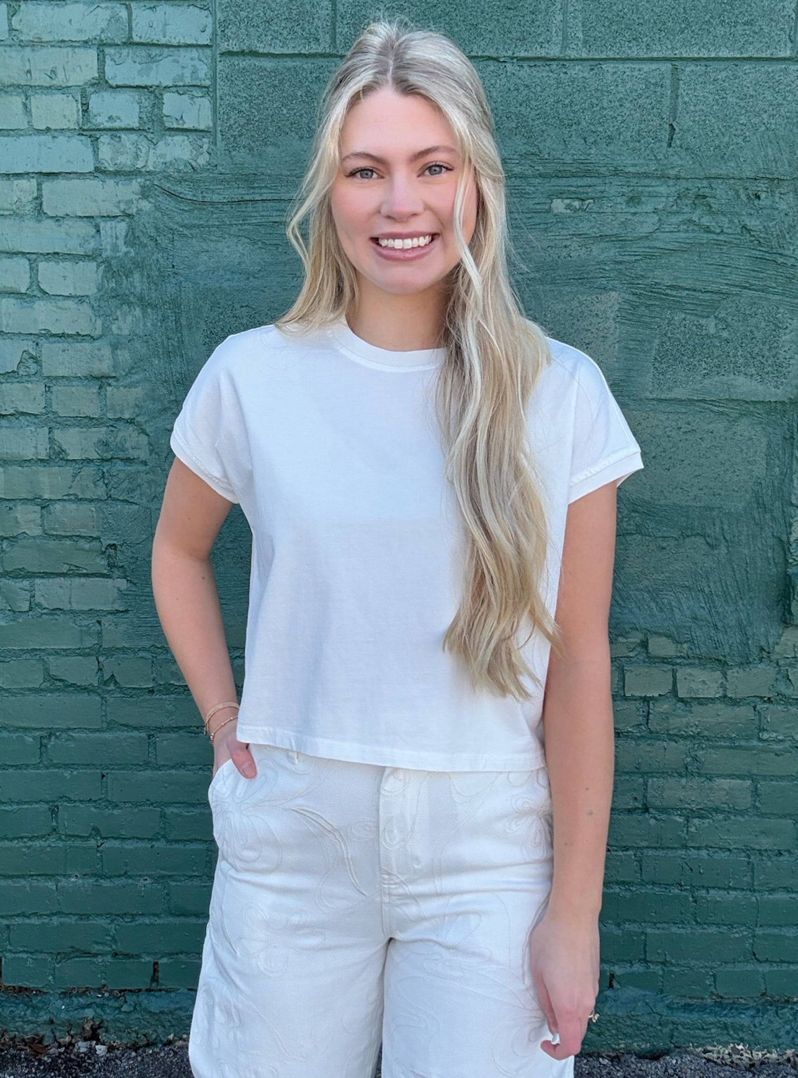 A Forever Favorite Basic Tee - White