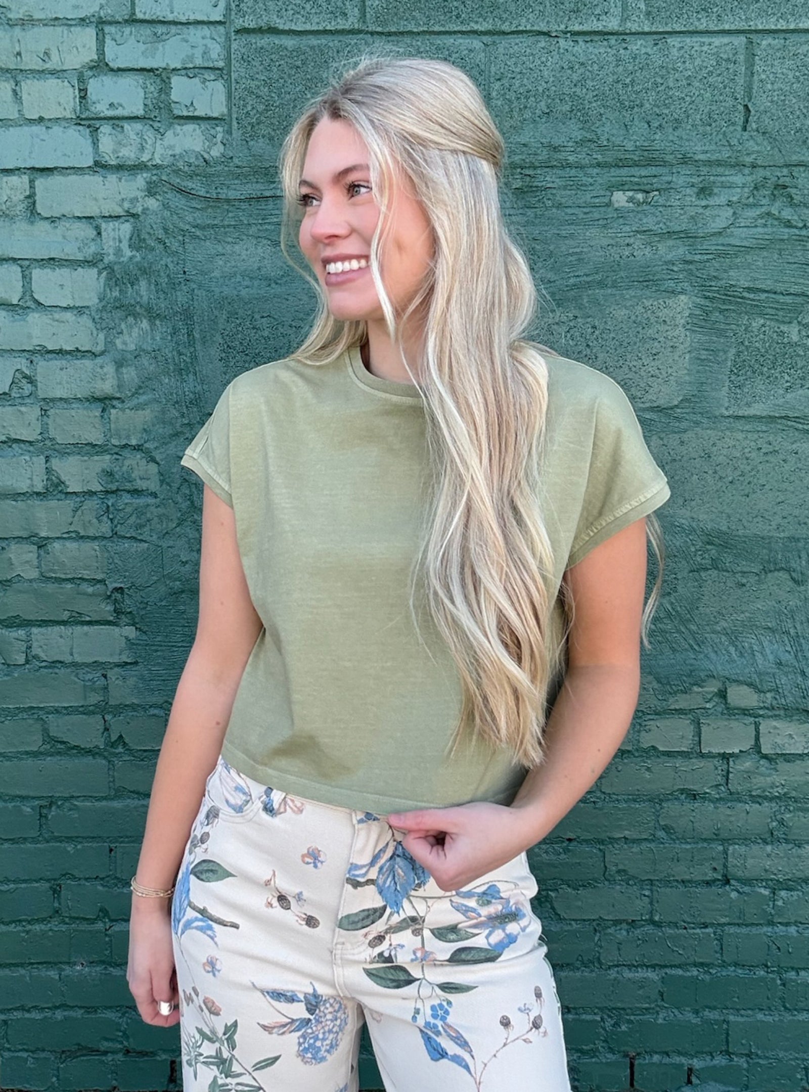 A Forever Favorite Basic Tee - Olive