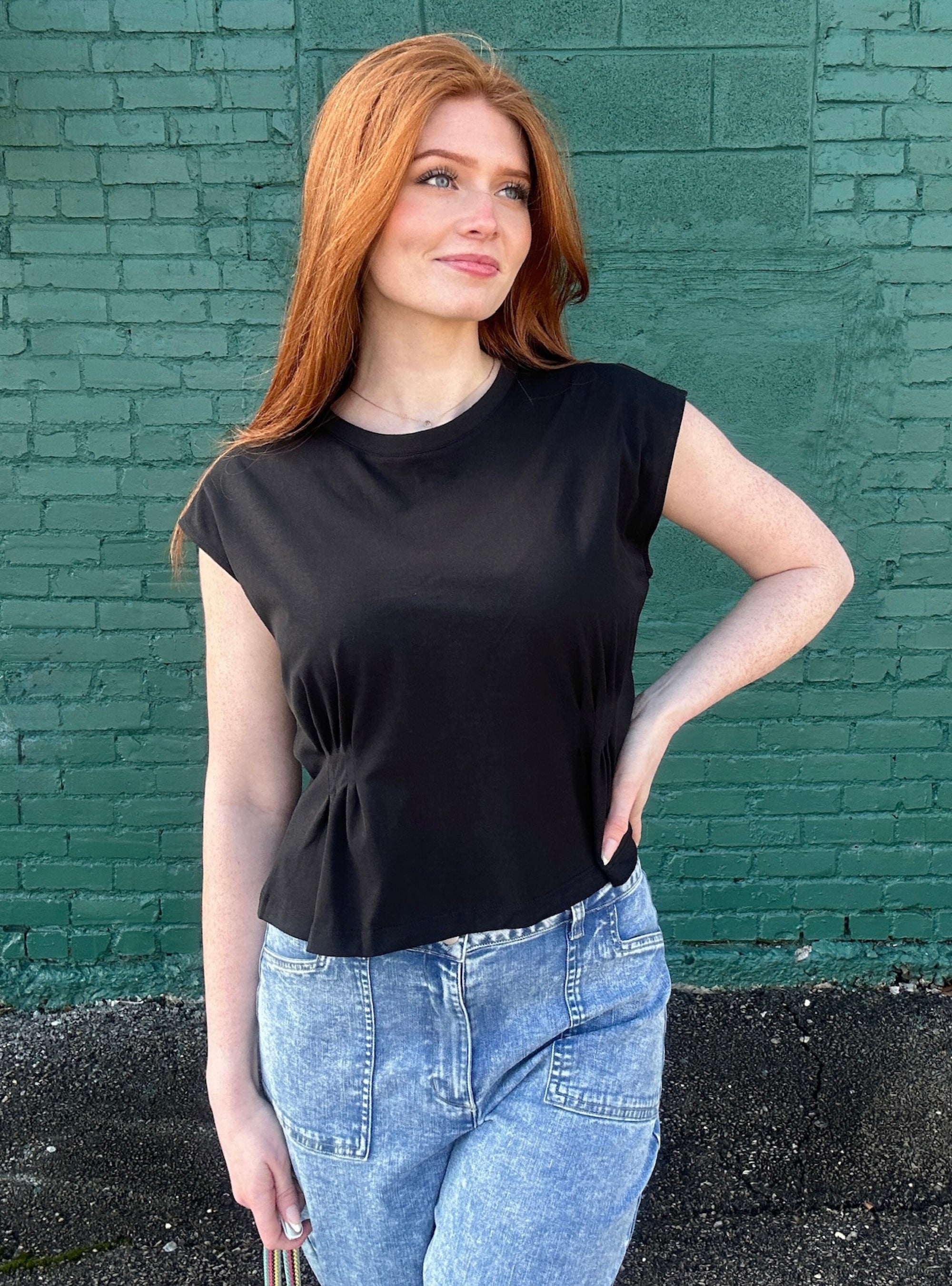 Easy Fit, Cool Vibe Black Top