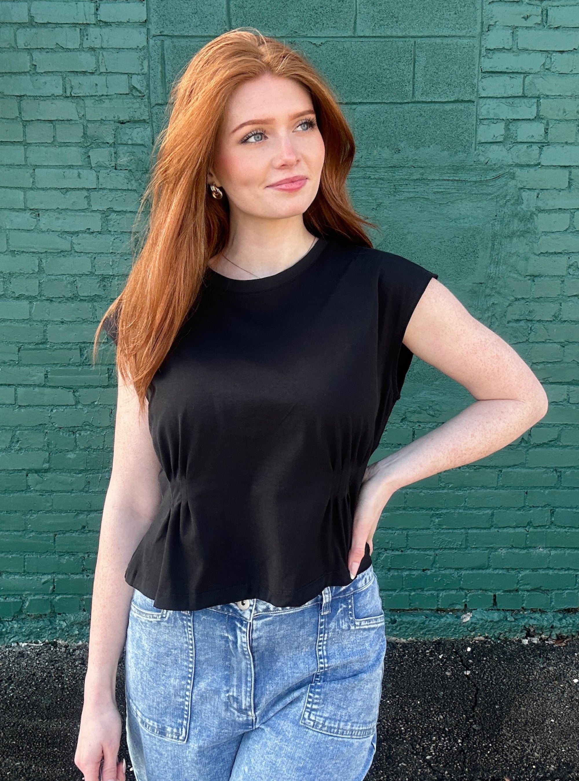 Easy Fit, Cool Vibe Black Top