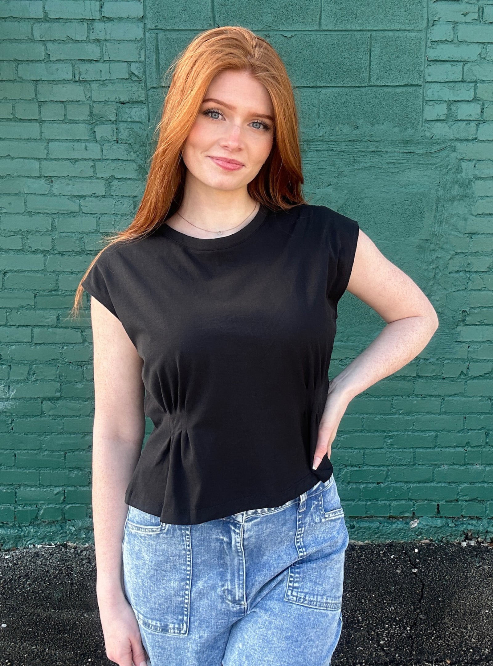 Easy Fit, Cool Vibe Black Top