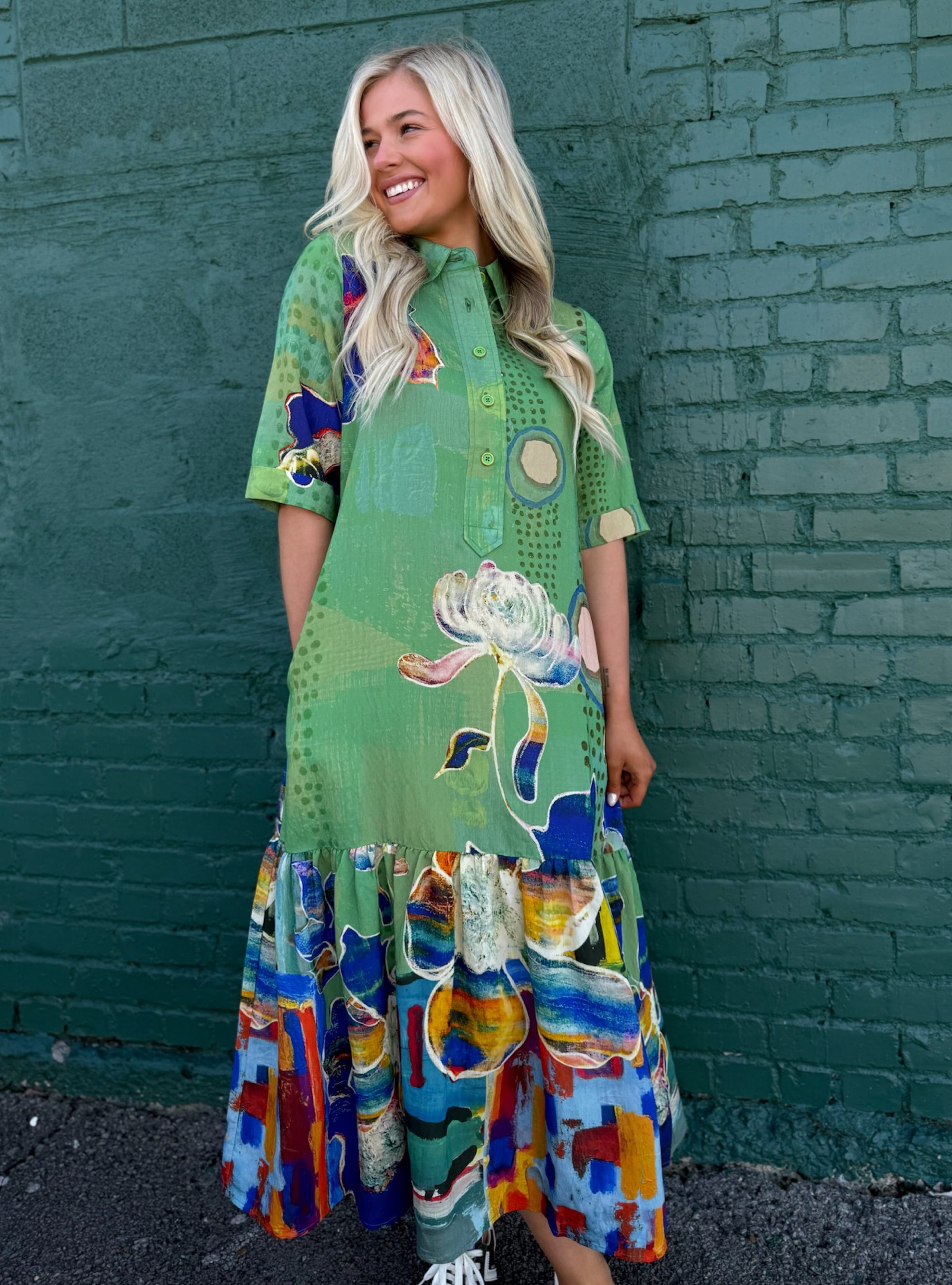 Lior Vega Kelly Floral Dress