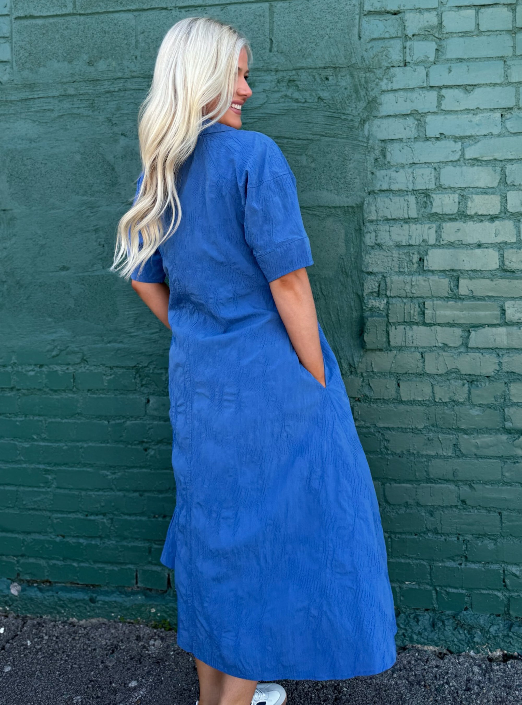 Lior Maxim Blue Dress