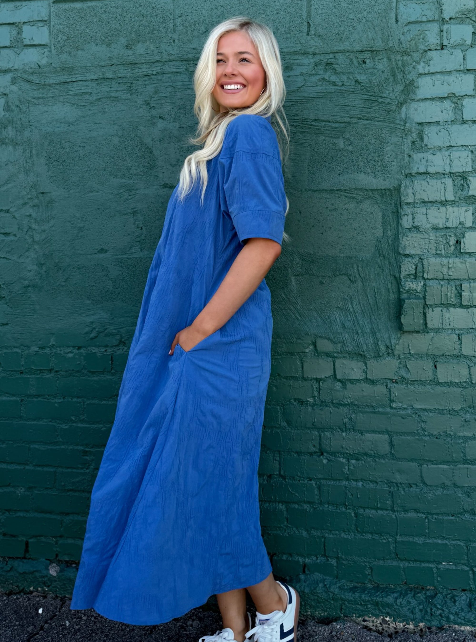 Lior Maxim Blue Dress