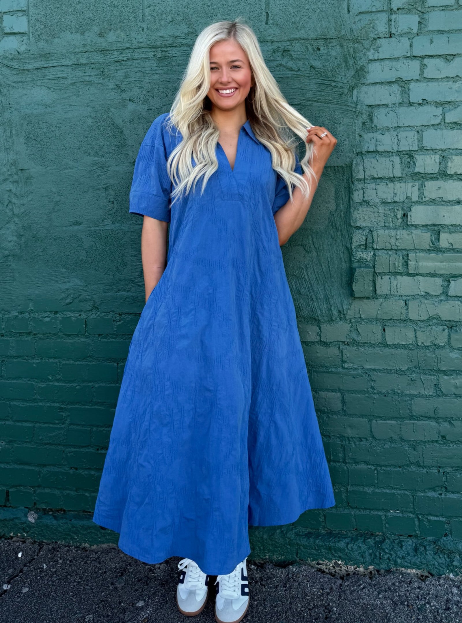 Lior Maxim Blue Dress
