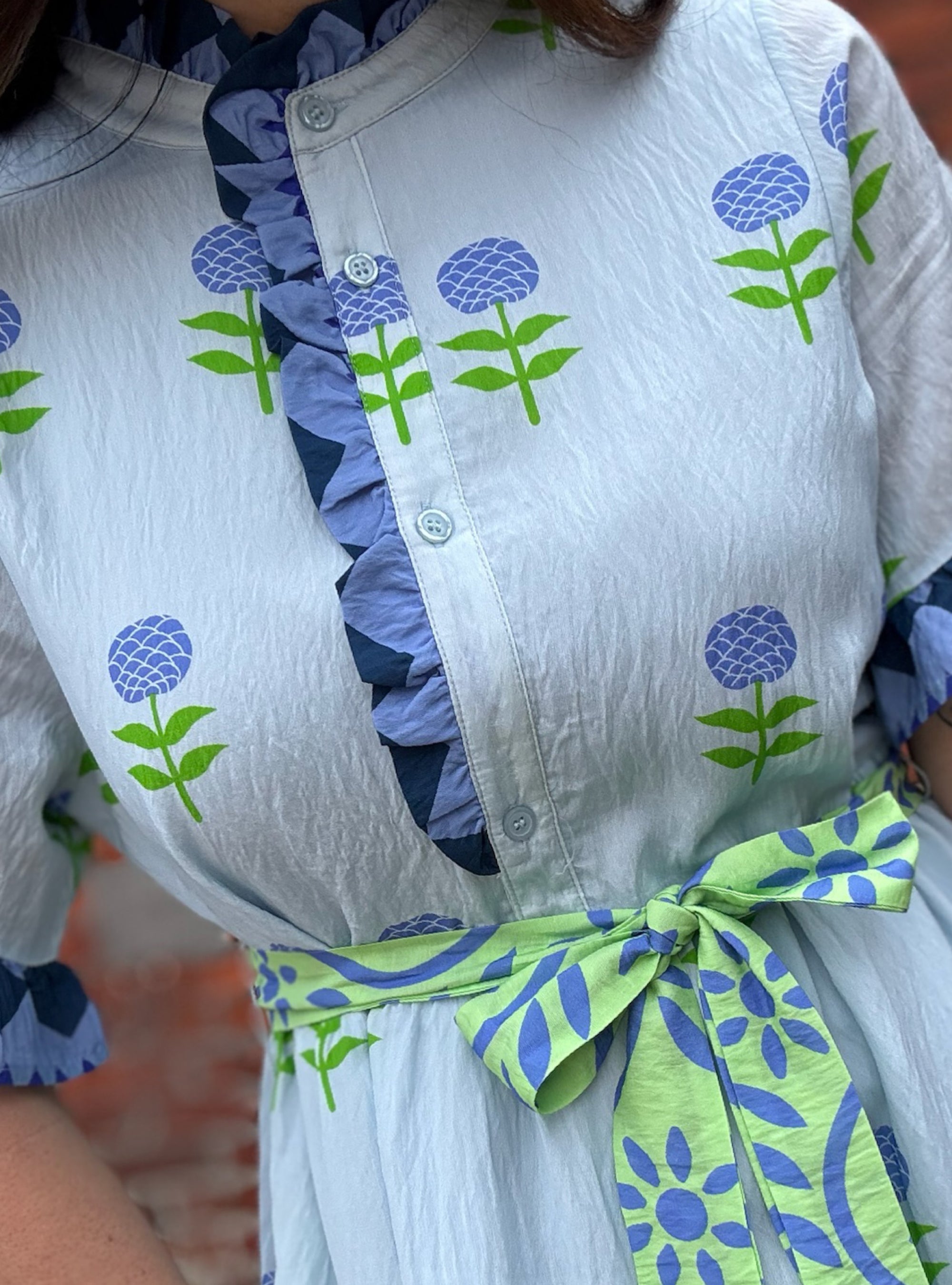 Spring Stitched Into Every Detail Dress